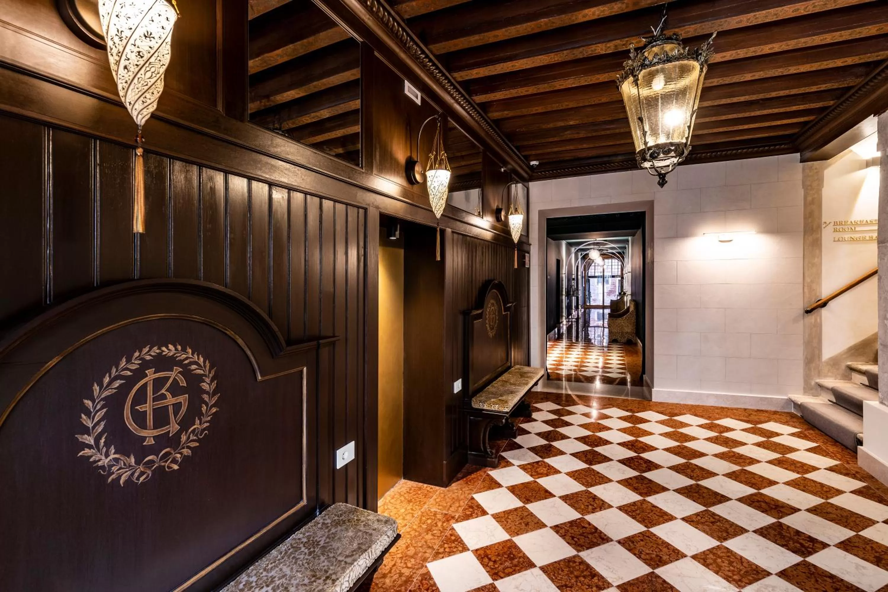 Lobby or reception in Palazzo Keller