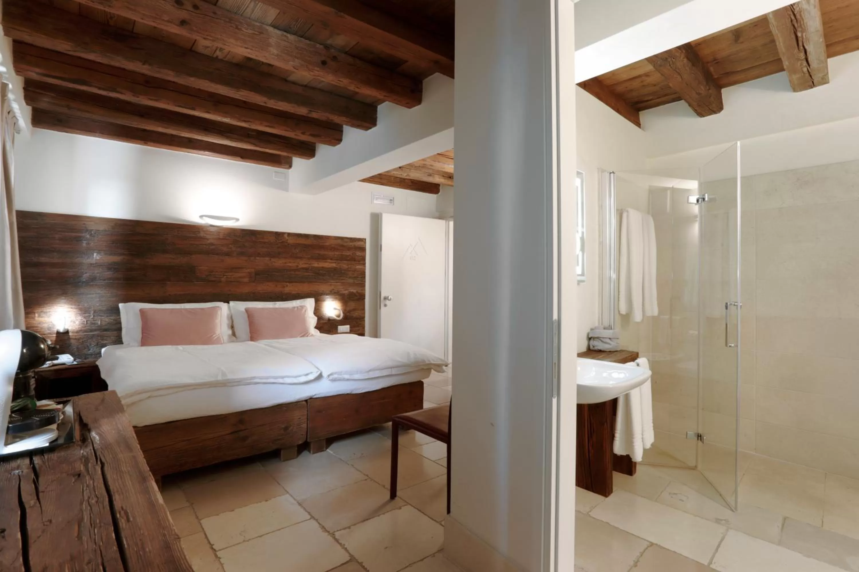 Bed in Hotel Antica Abbazia