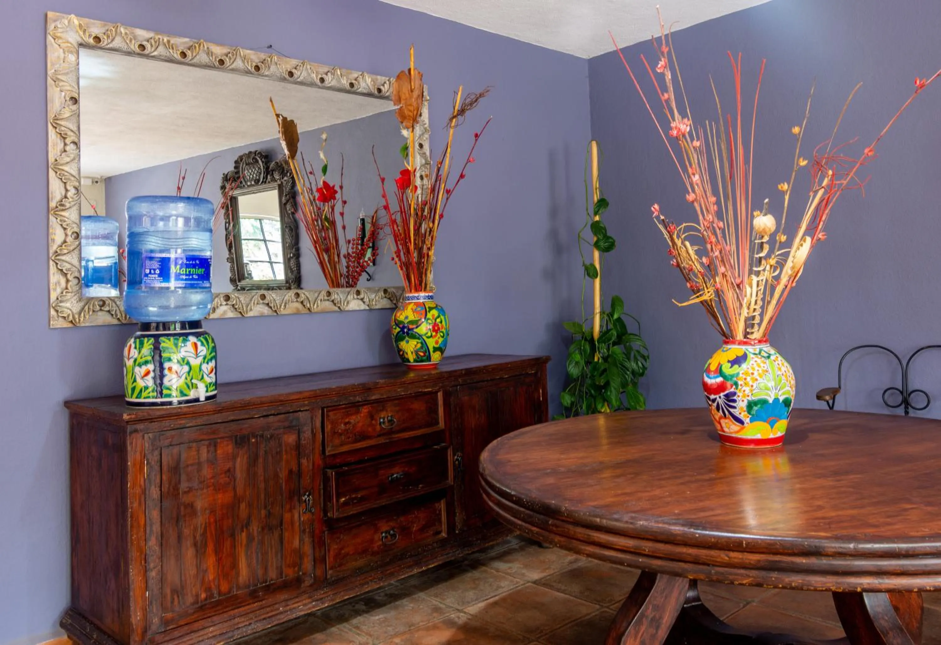 Decorative detail in Hotel Casa Santamaría