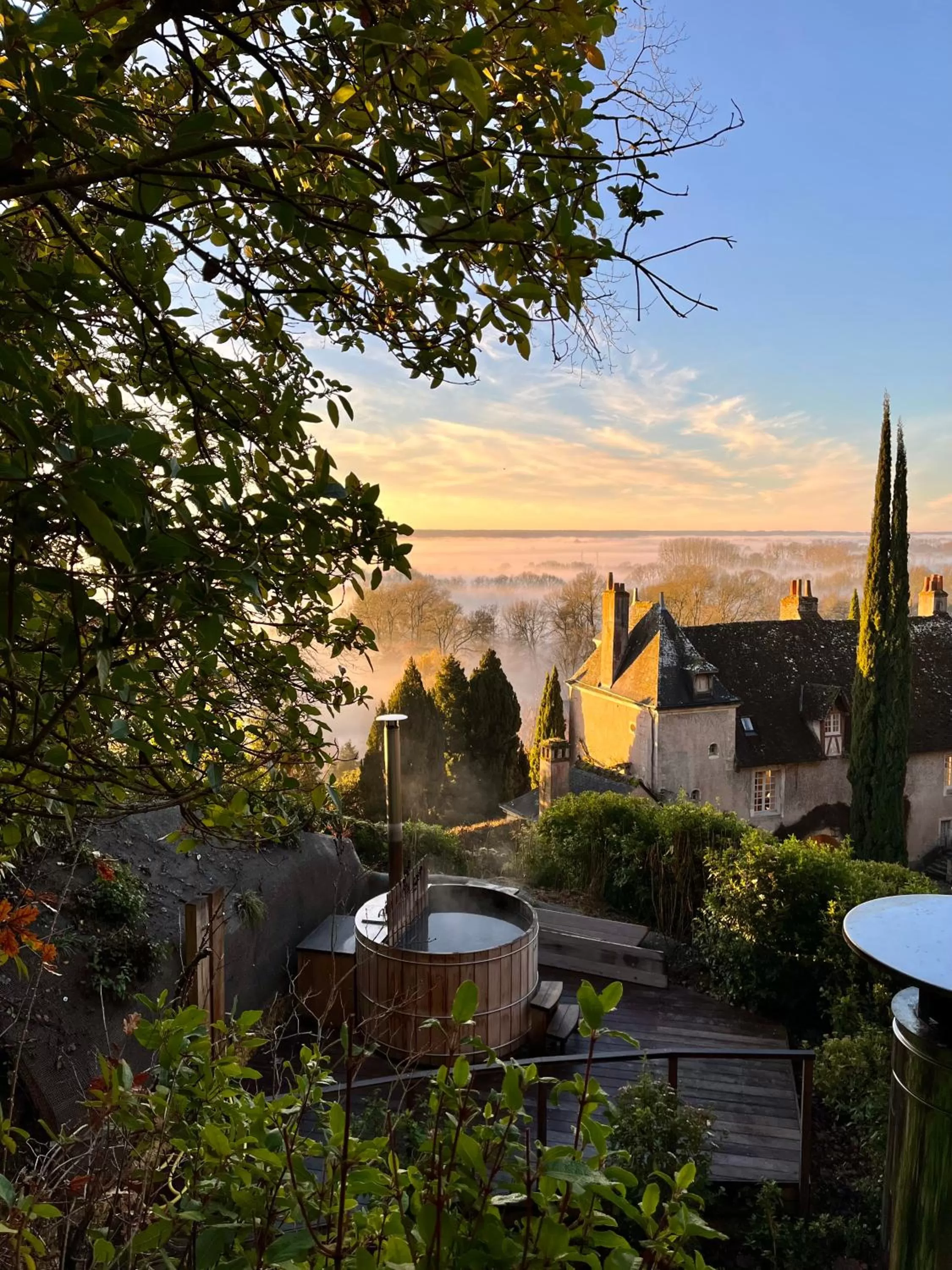 Hot Tub in Château de Nazelles Amboise