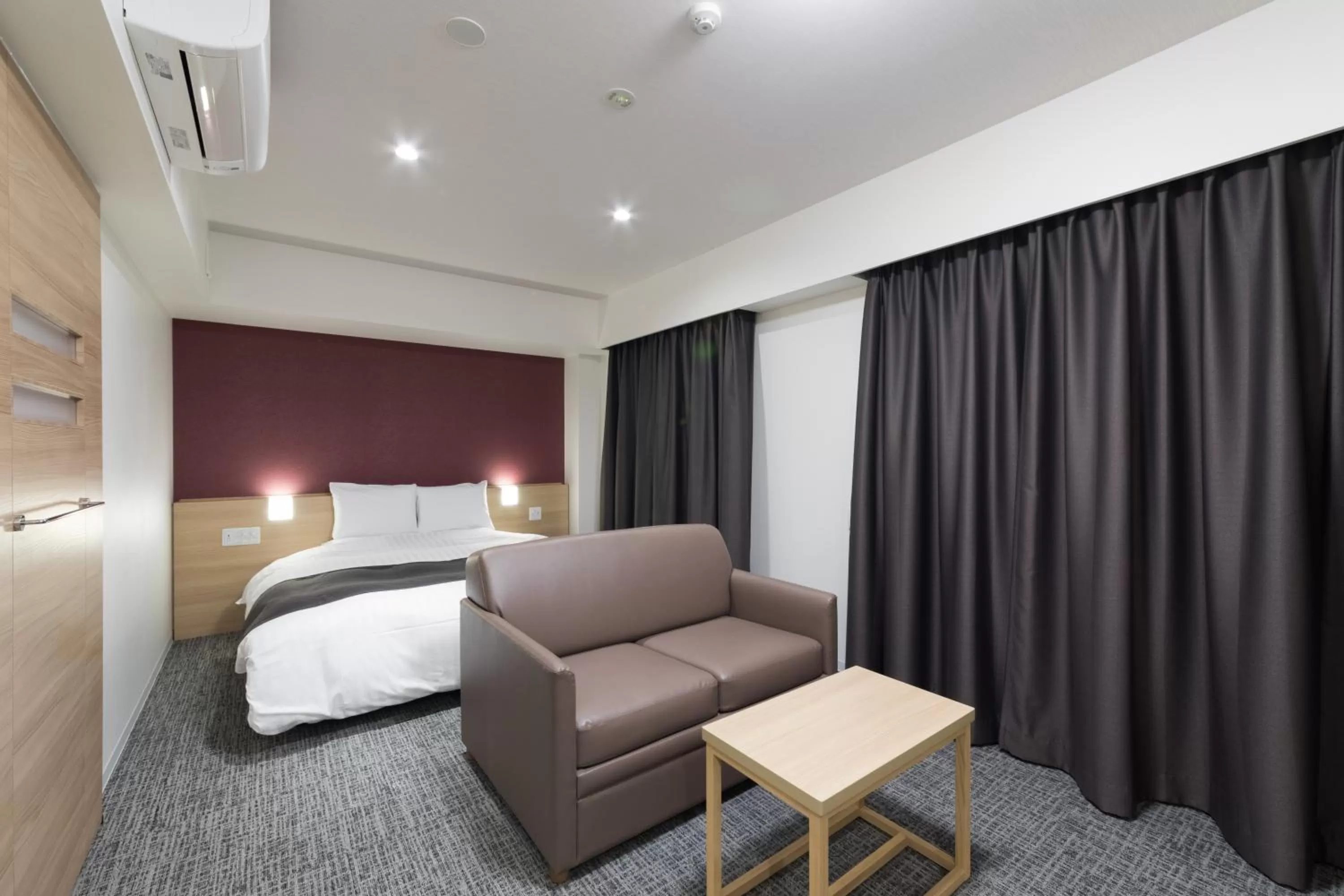 Photo of the whole room, Bed in Dormy Inn Matsuyama Natural Hot Spring