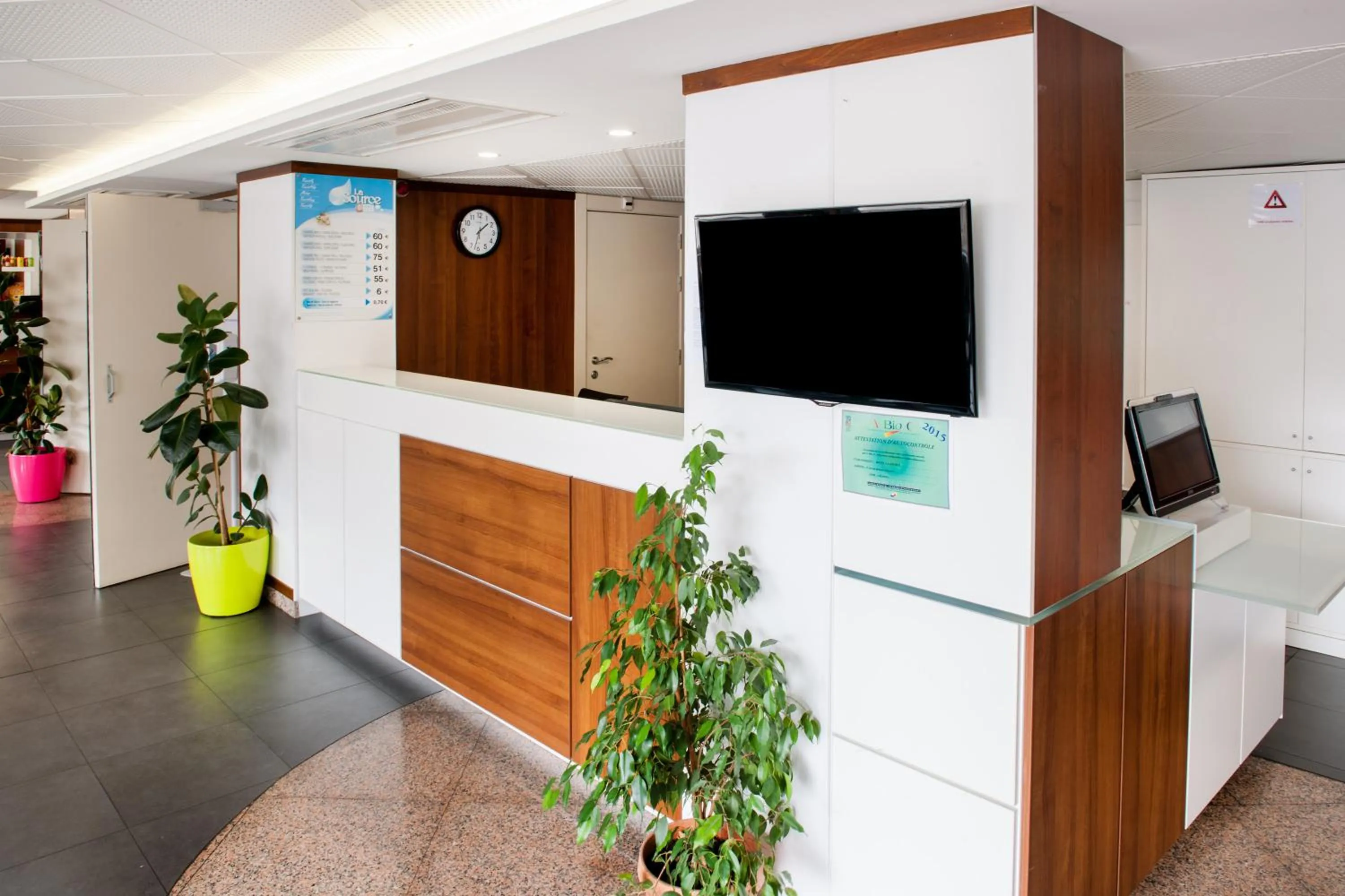 Lobby or reception in Hôtel La Source