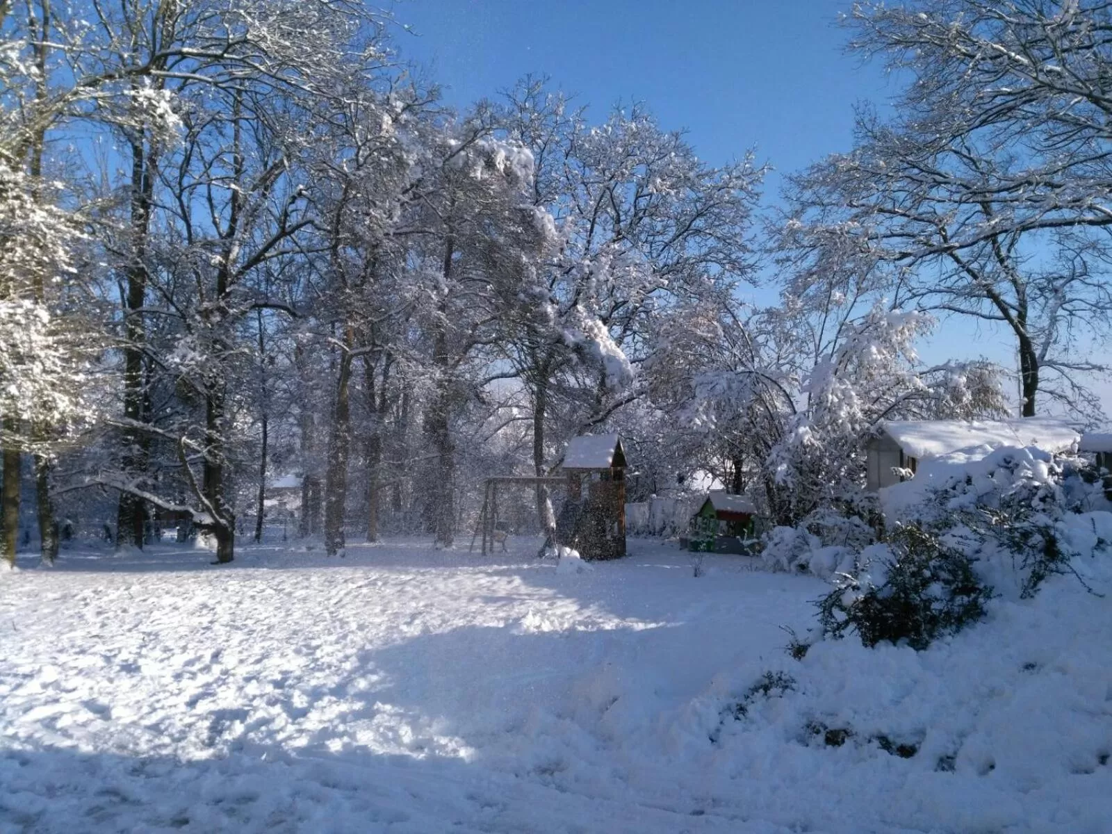 Garden in La Rose des Vents