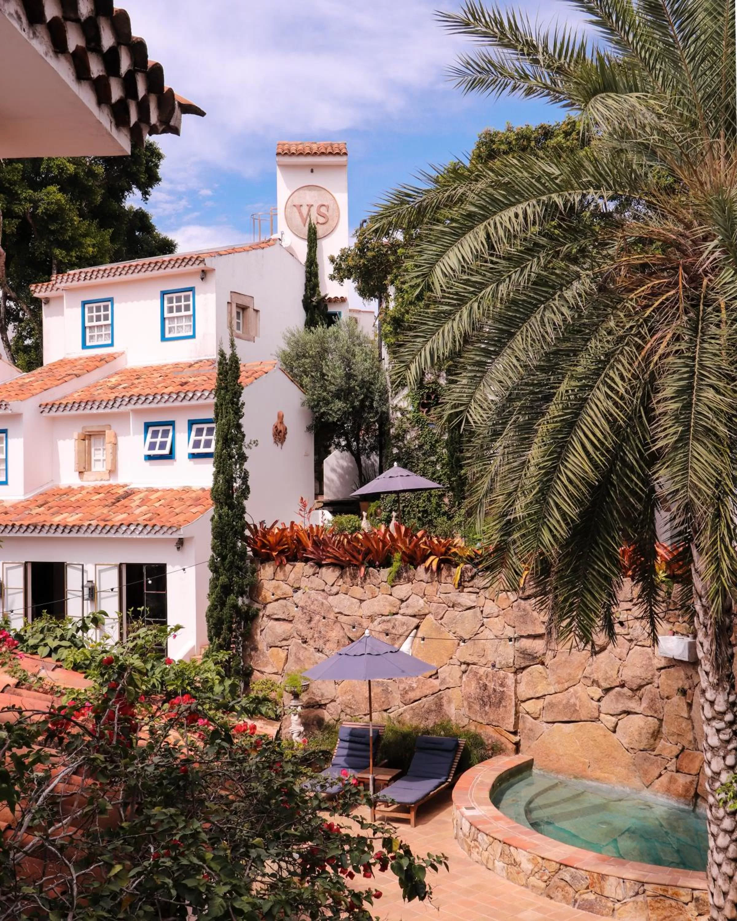 Patio in Vila da Santa Hotel Boutique & Spa