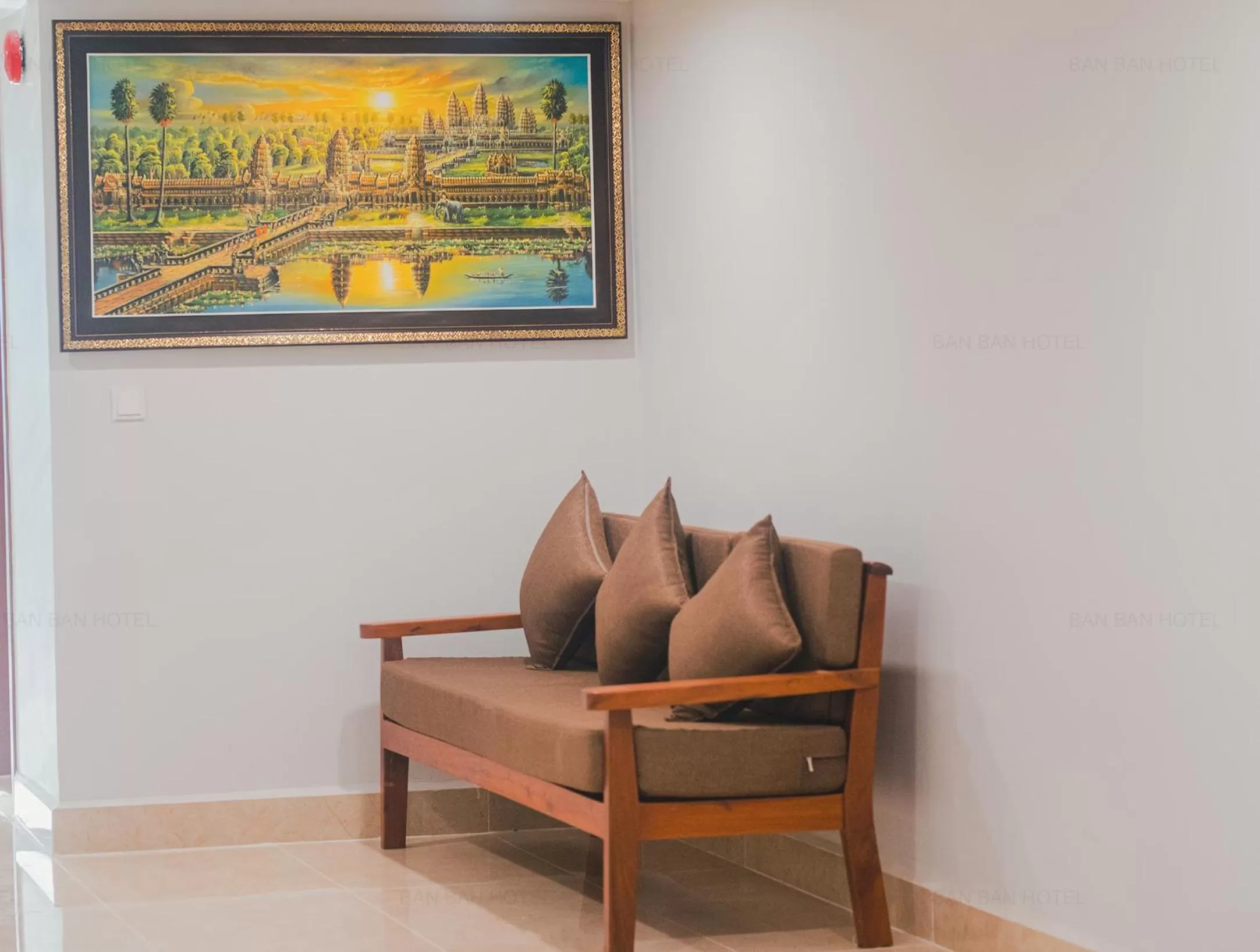 Seating area in Ban Ban Hotel