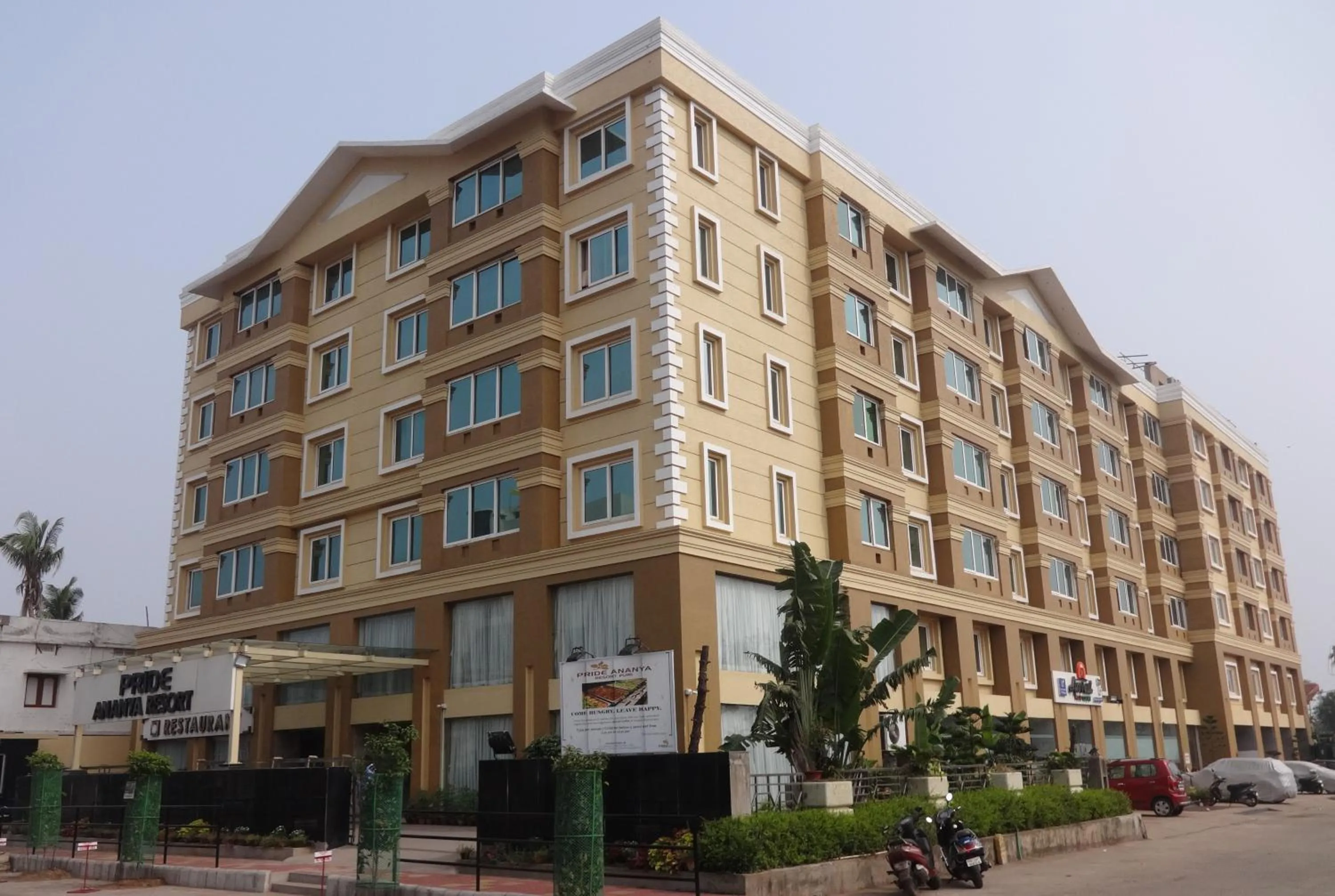 Facade/entrance in Pride Ananya Resorts