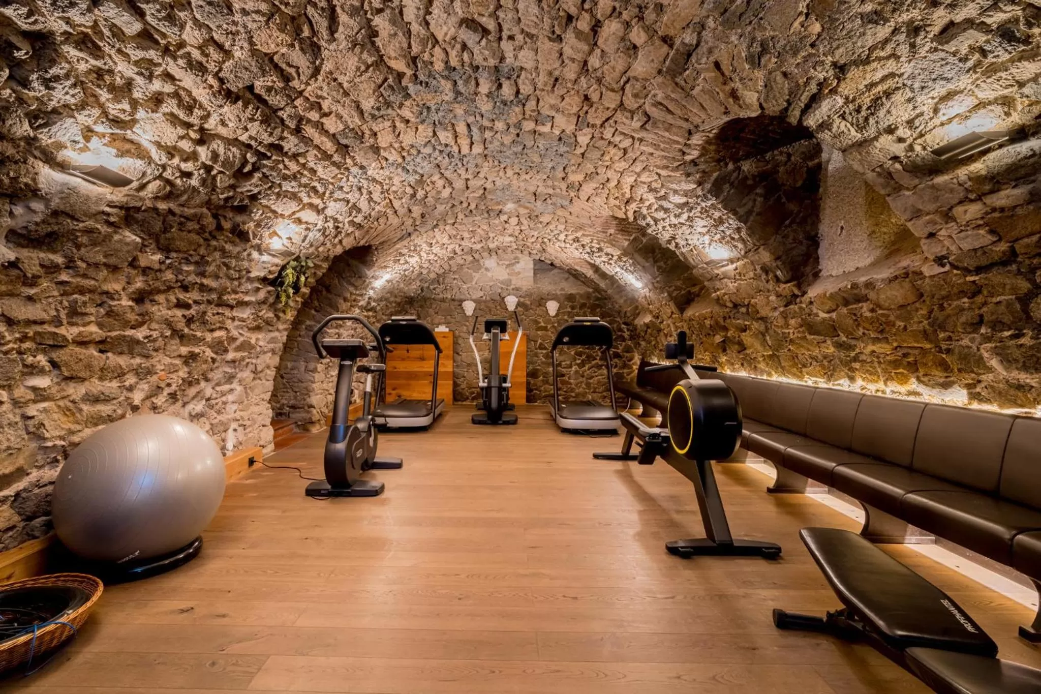 Fitness centre/facilities in Hotel Bacchus