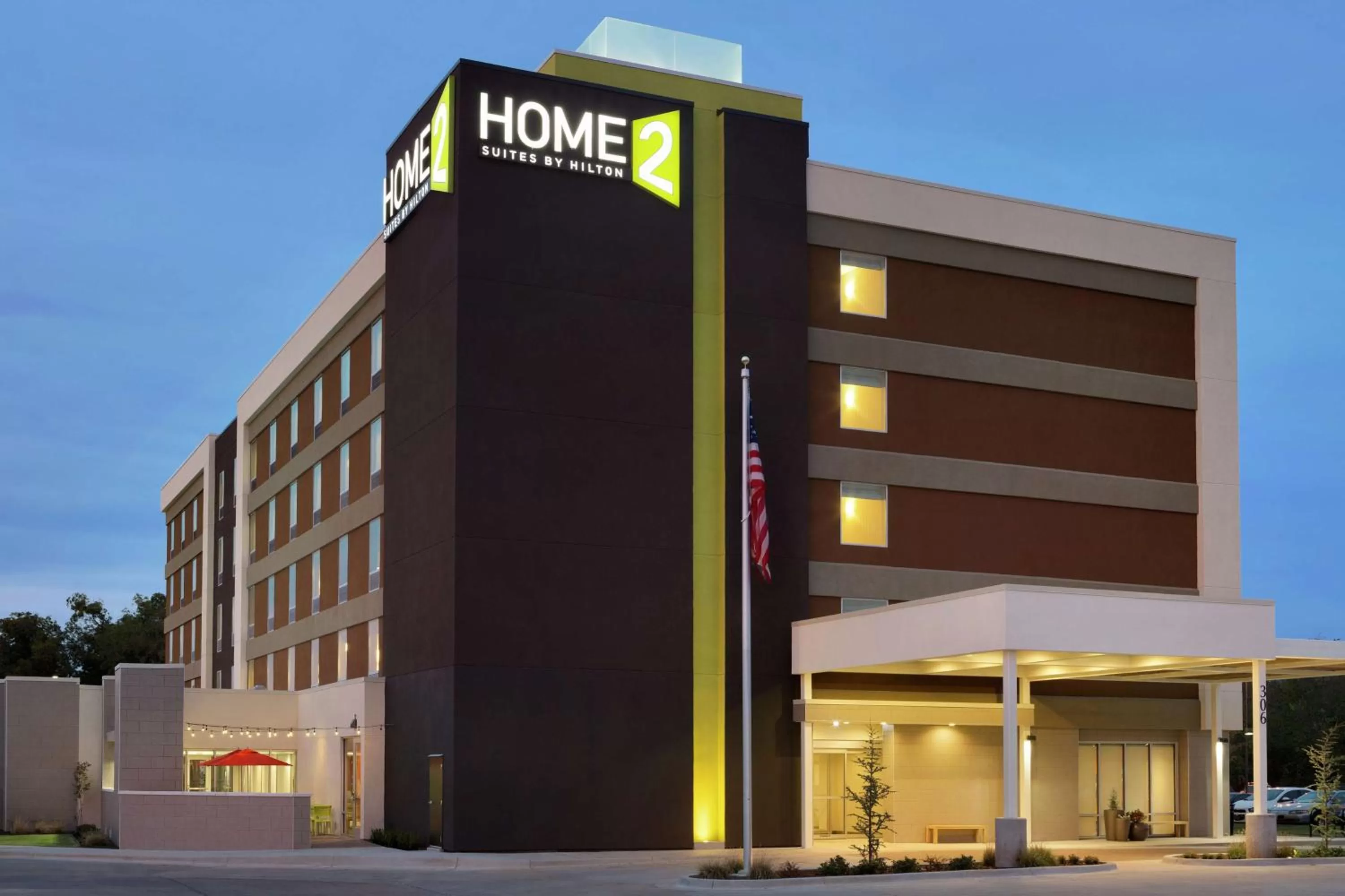 Property building in Home2 Suites by Hilton Stillwater