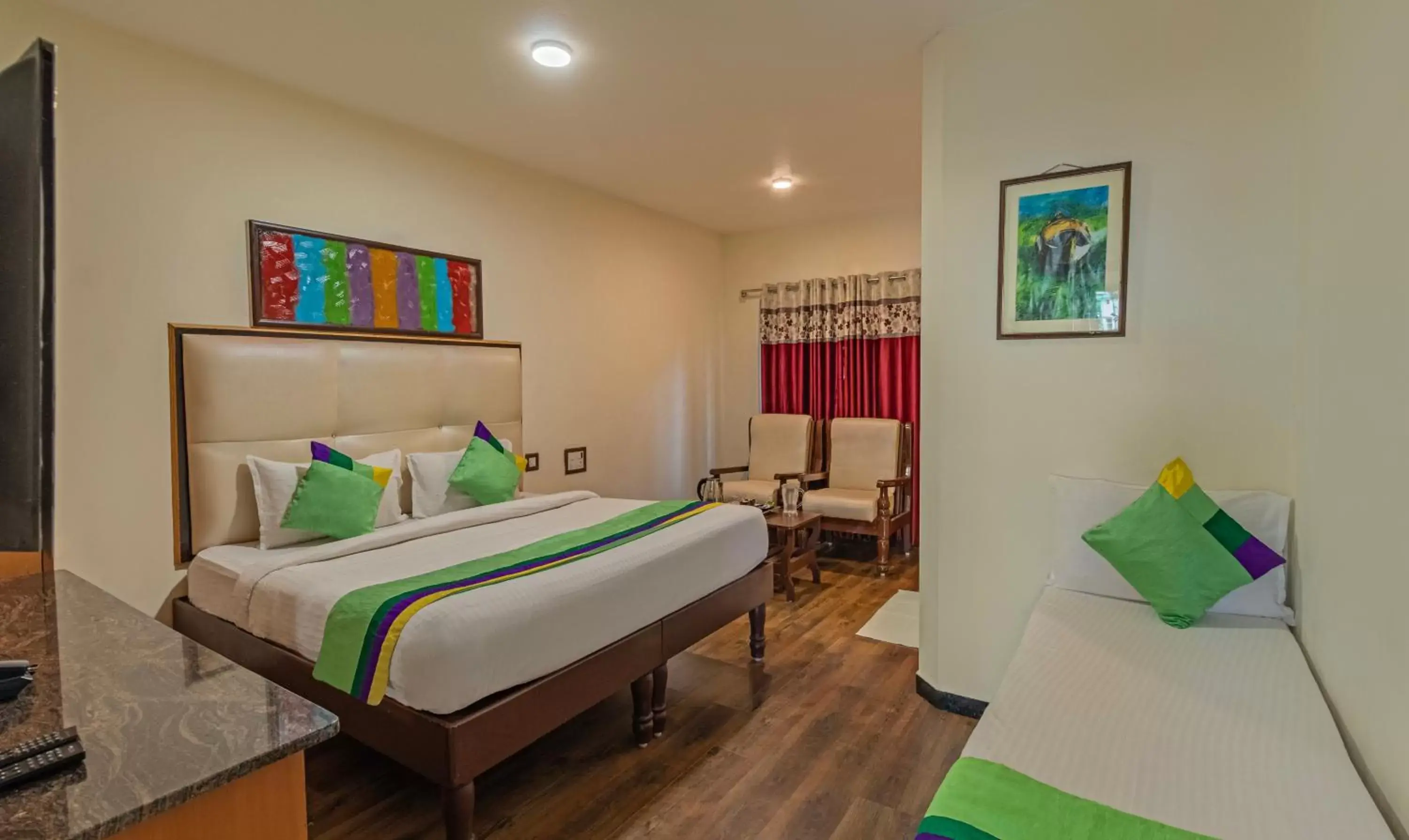 Deluxe Room - single occupancy in Treebo Kodai Kings Park, 650 M From Kodai Lake Deluxe Room - single occupancy in Treebo Kodai Kings Park, 650 M From Kodai Lake