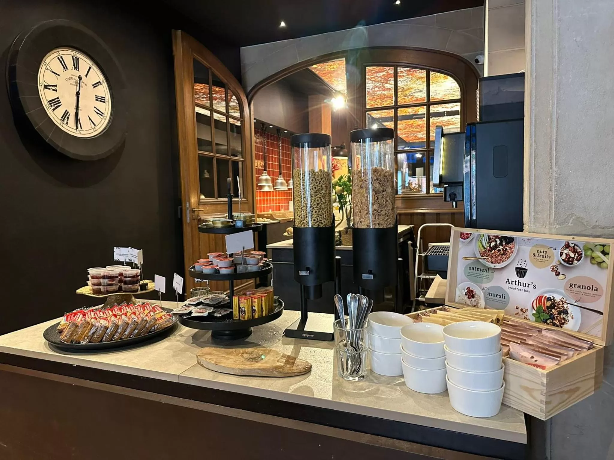 Breakfast in Hotel Cortina