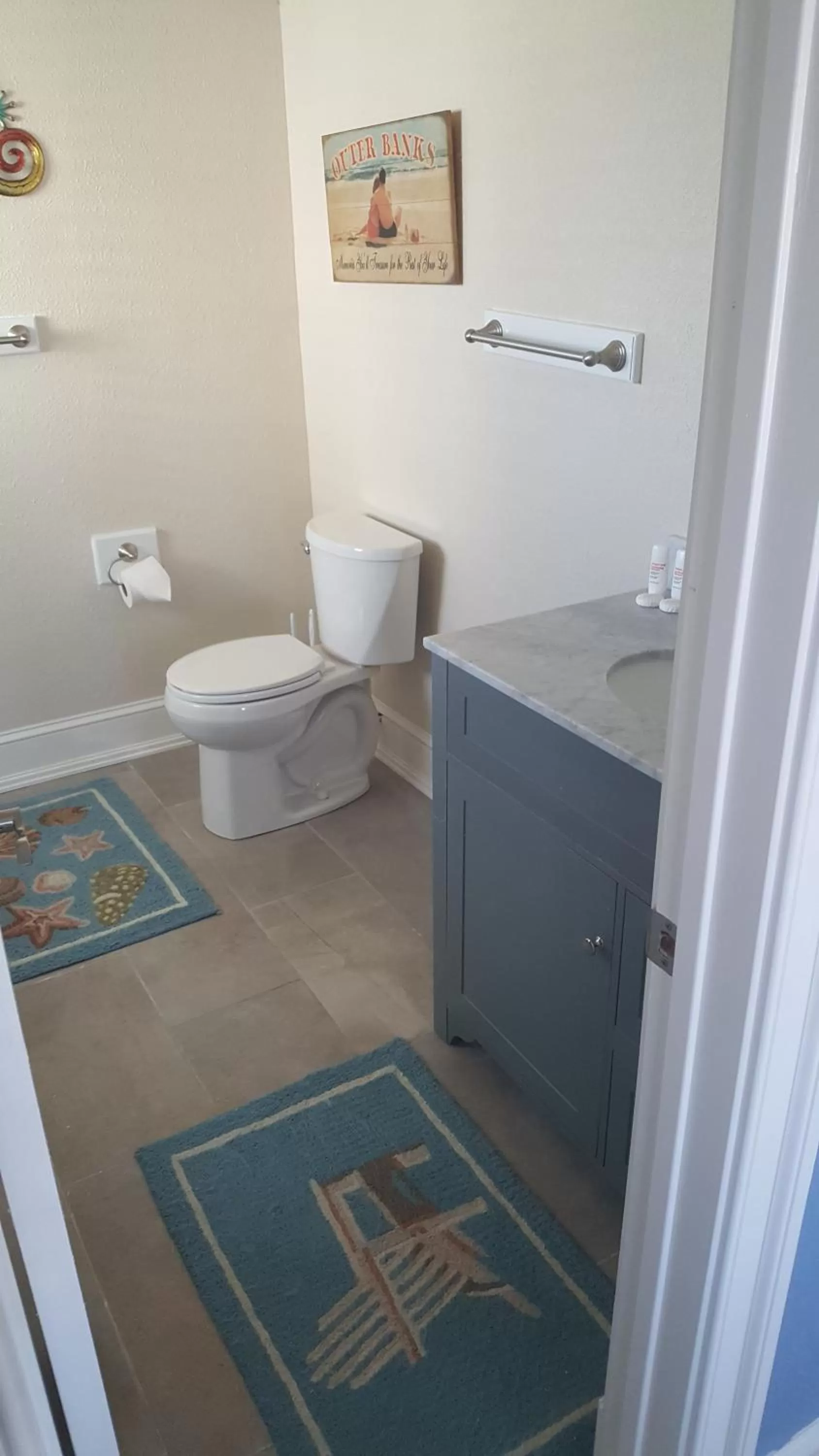 Bathroom in Pierhouse Bed & Breakfast