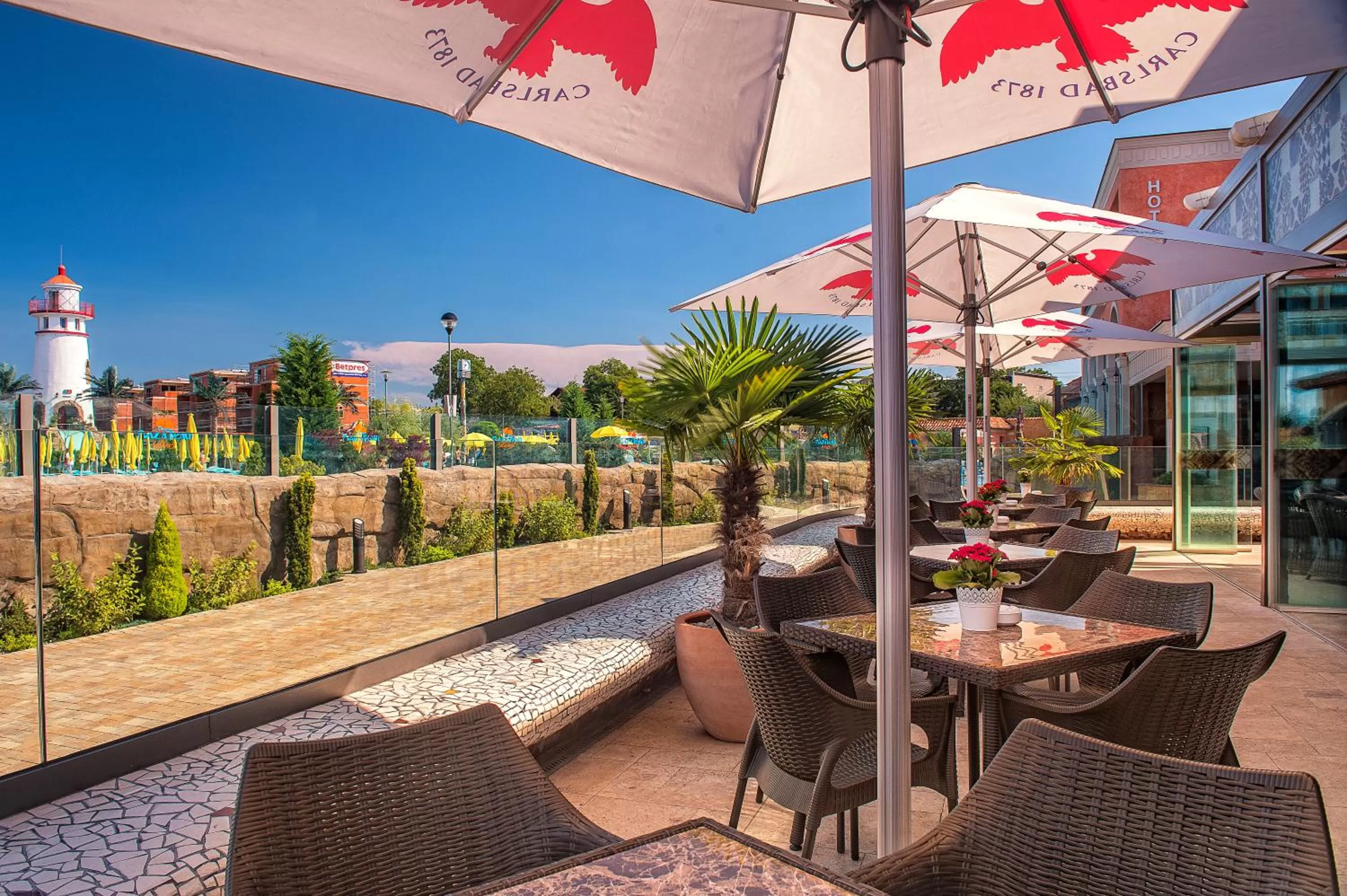 Patio in Villa Plaza Boutique Hotel & Spa