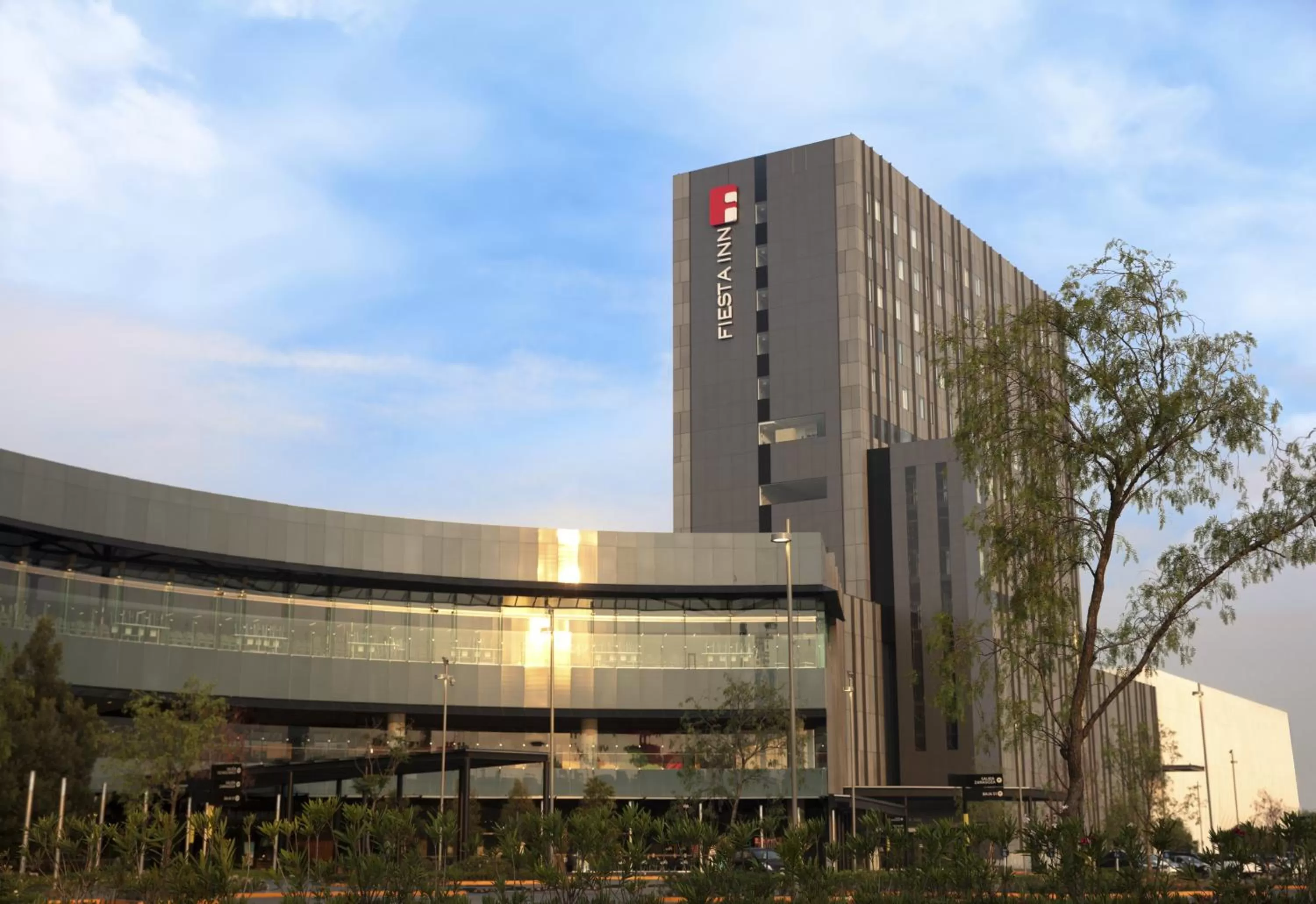 Property building in Fiesta Inn Parque Puebla