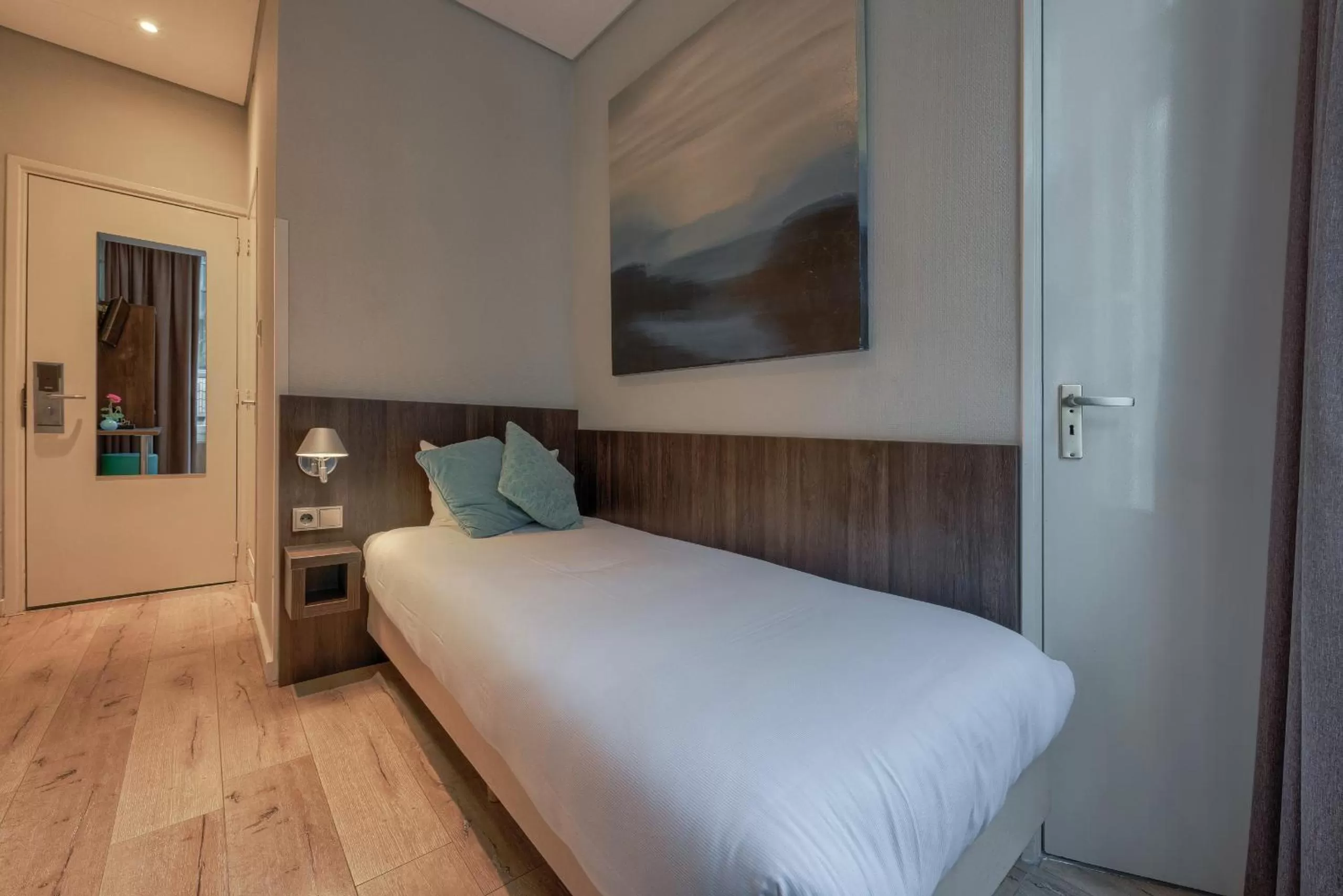 Bed in Hotel Damsquare