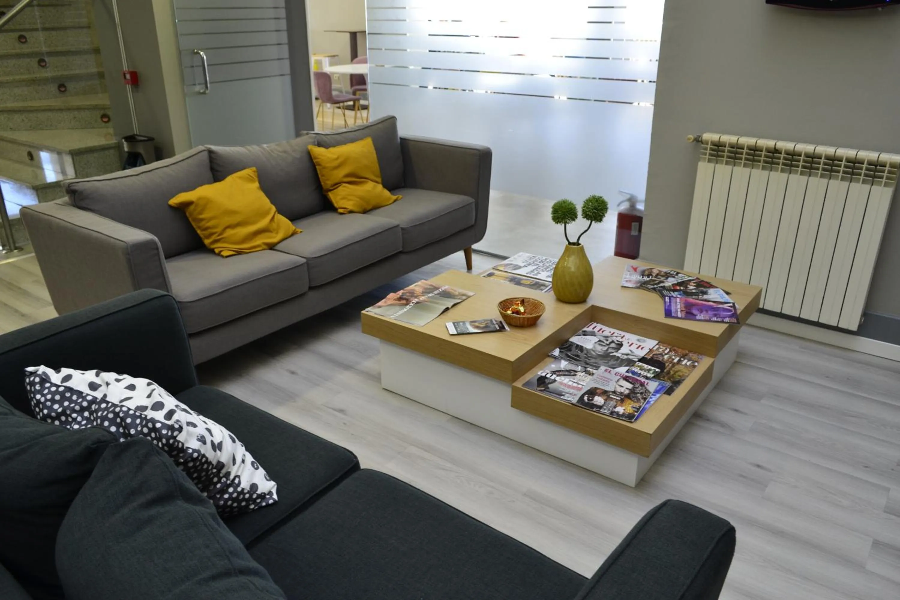 Living room in Hotel Alda Ciudad de Soria