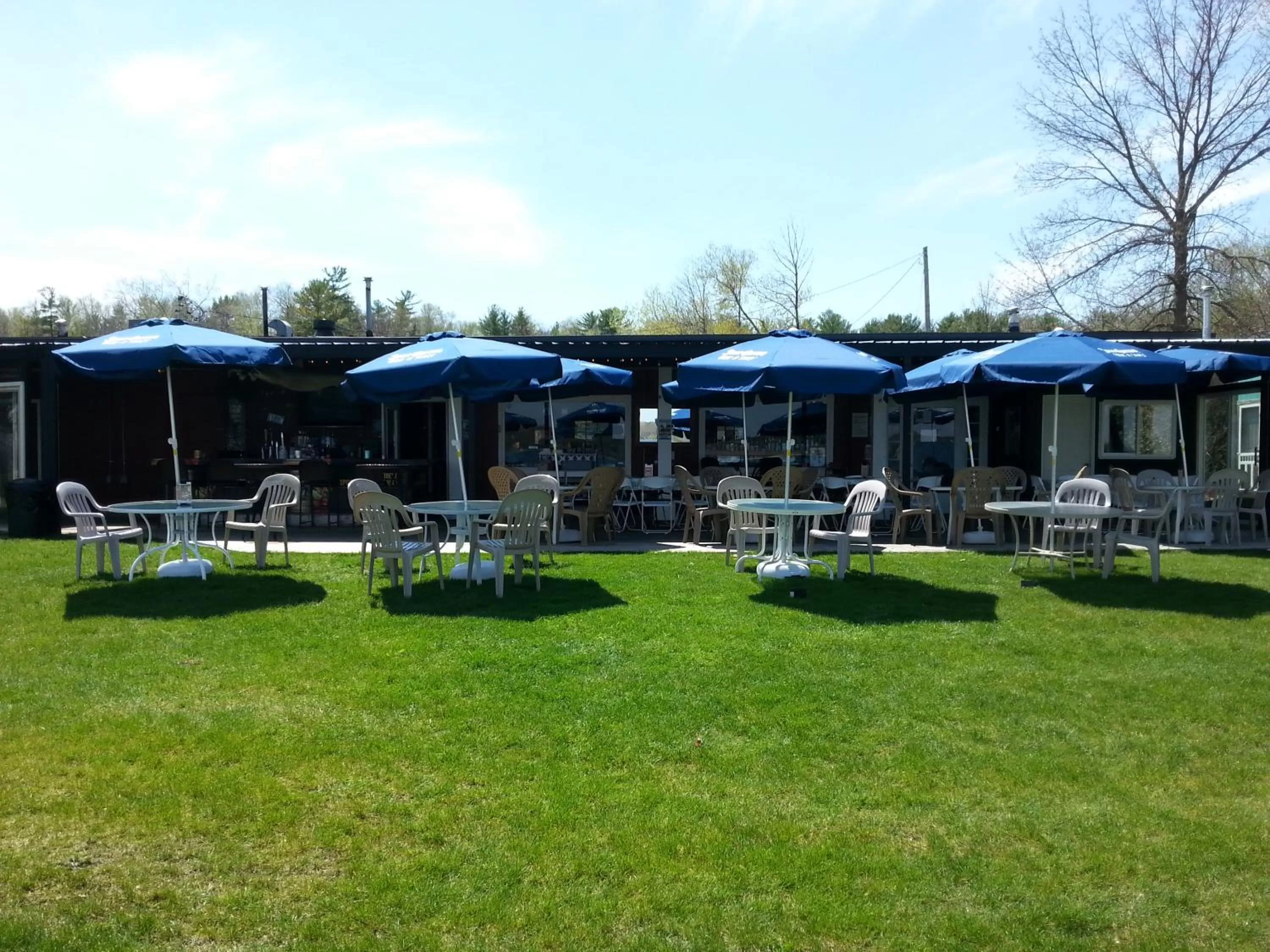 Patio in Beach Harbor Resort
