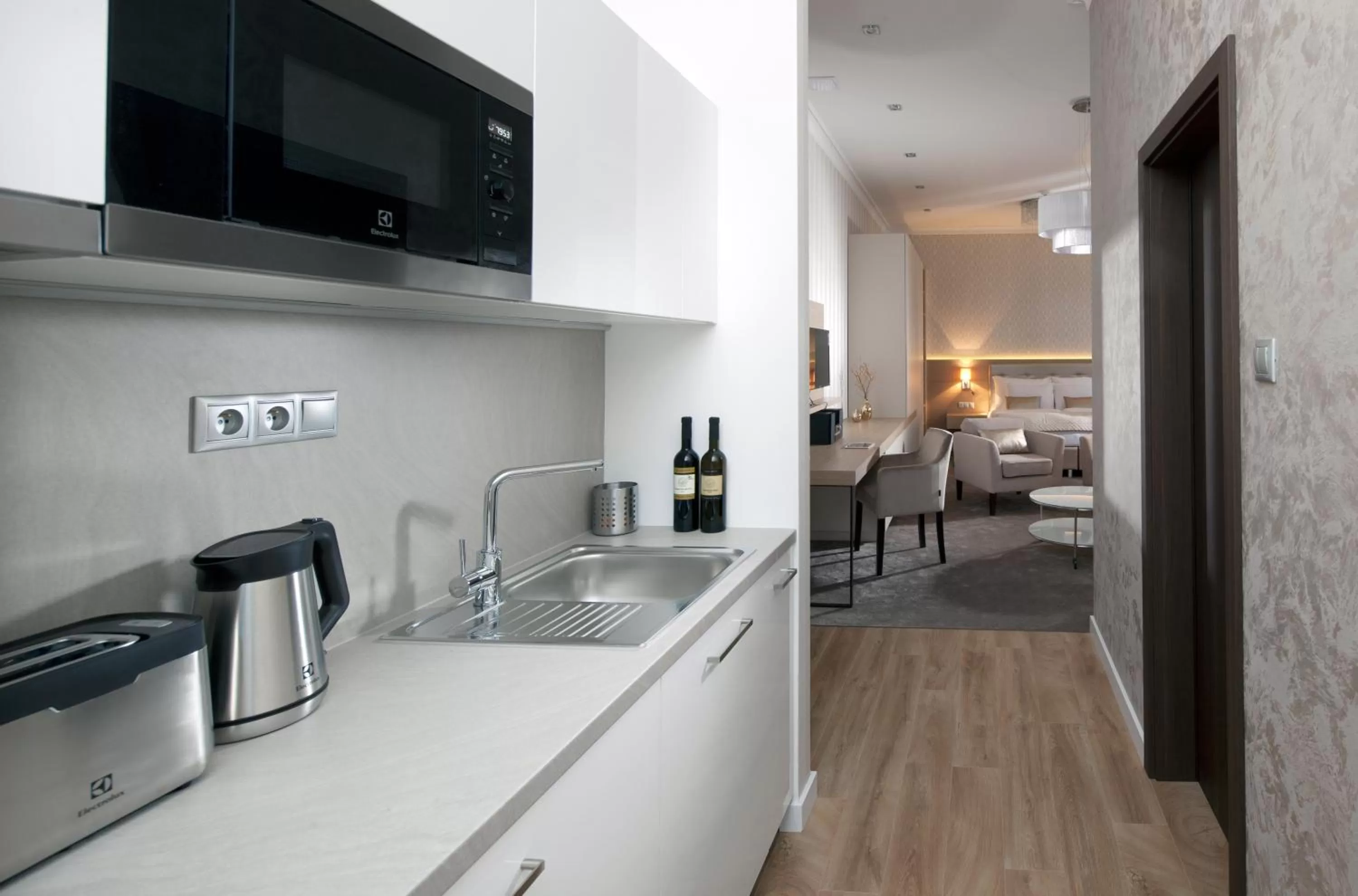 kitchen in Mamaison Residence Sulekova Bratislava