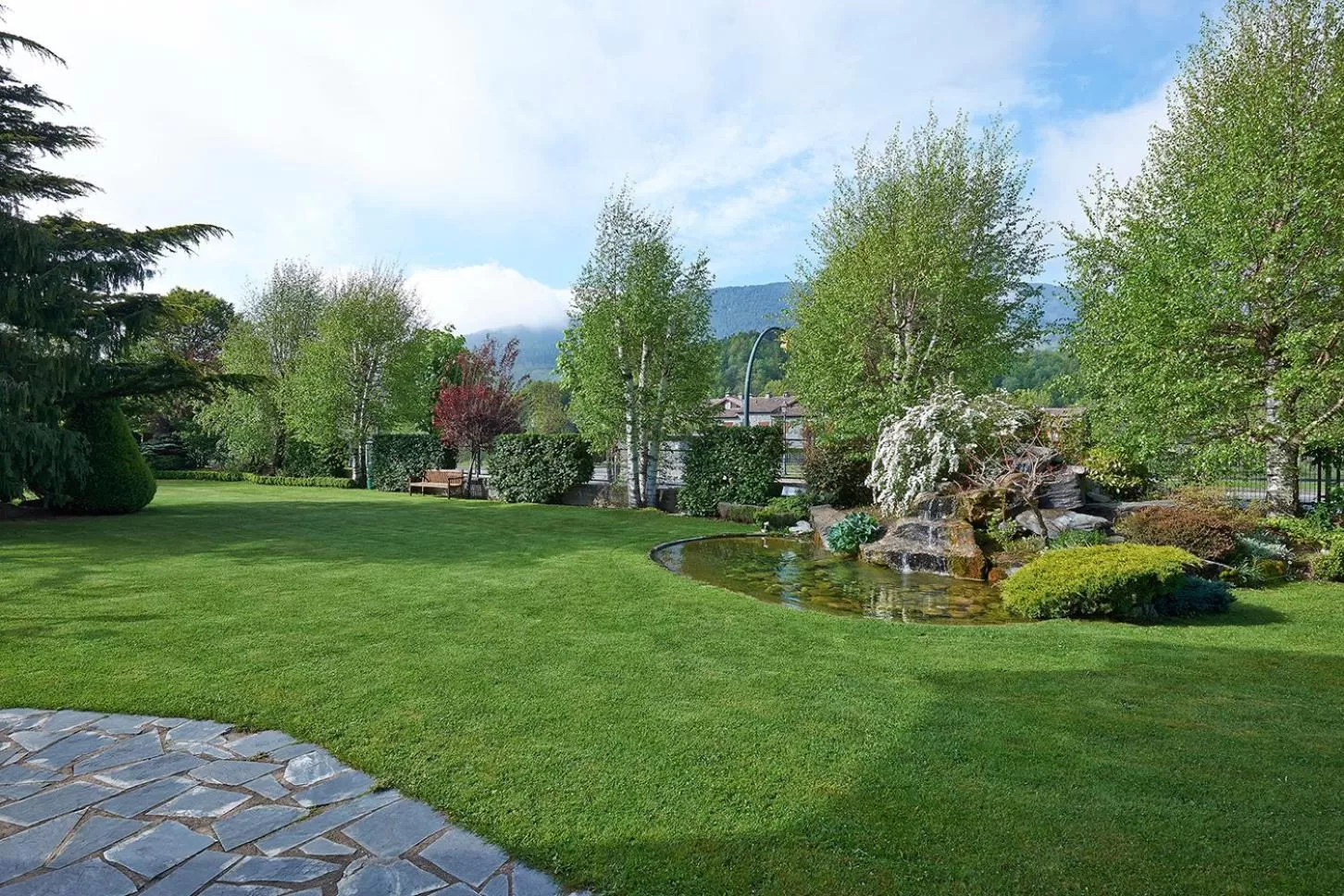 Garden in Hotel Grèvol Spa