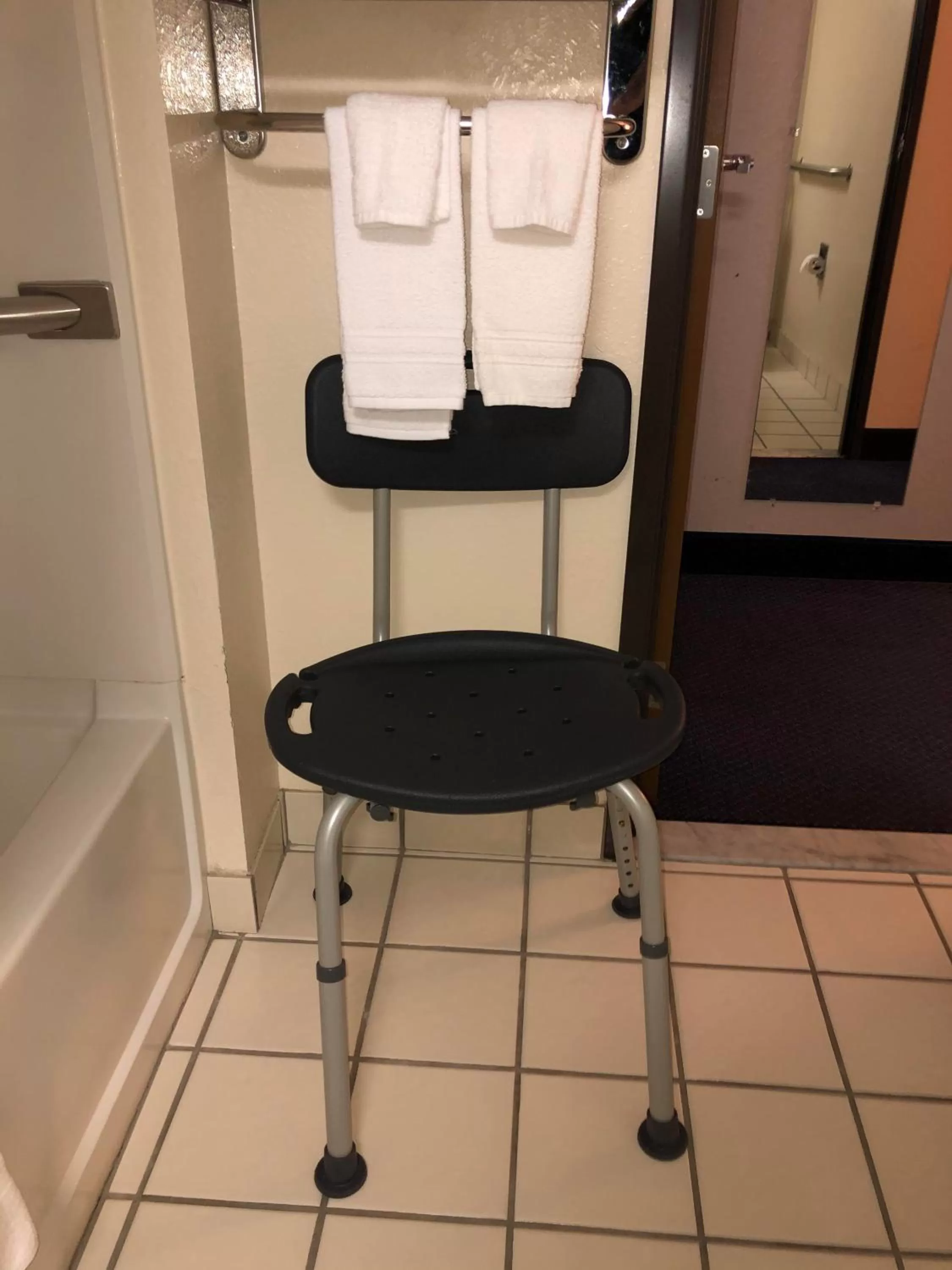 Bathroom in Super 8 by Wyndham Manchester Airport