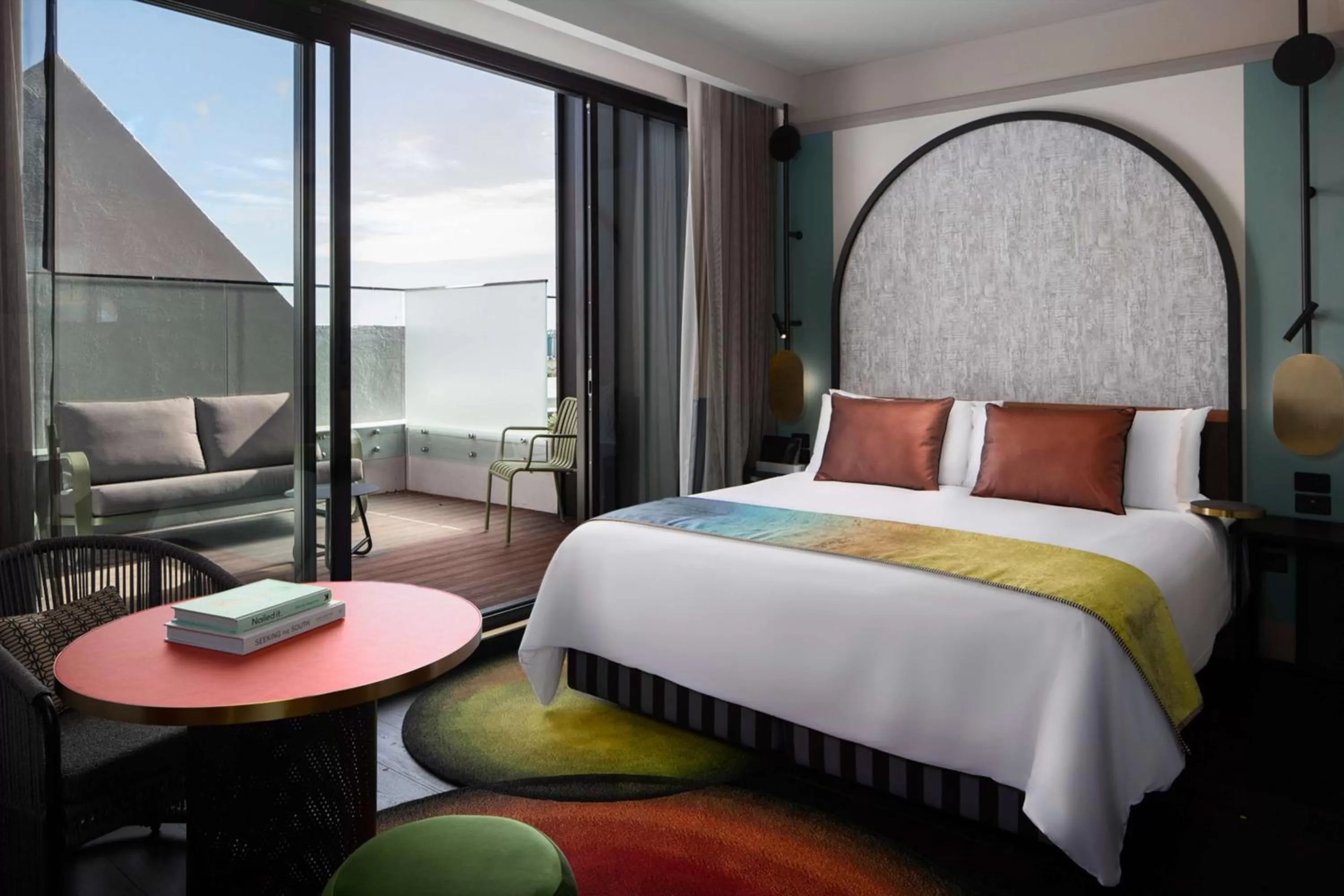 Bedroom, Bed in QT Newcastle