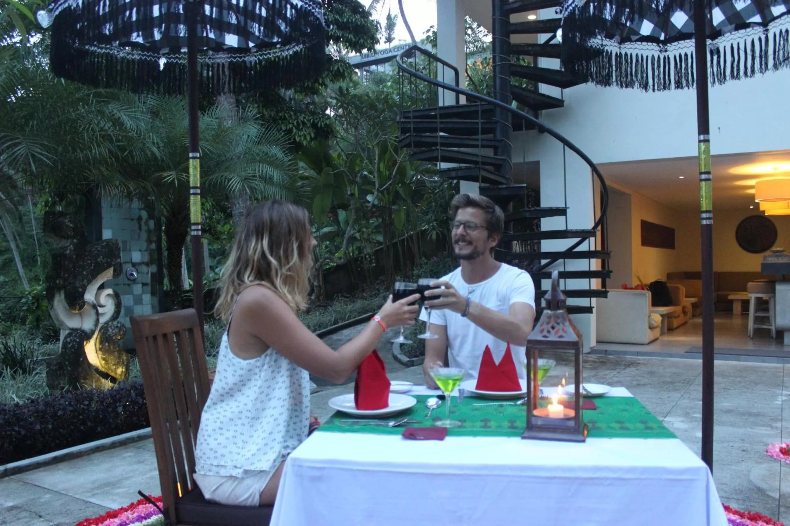 Patio in Labak River Hotel by EPS