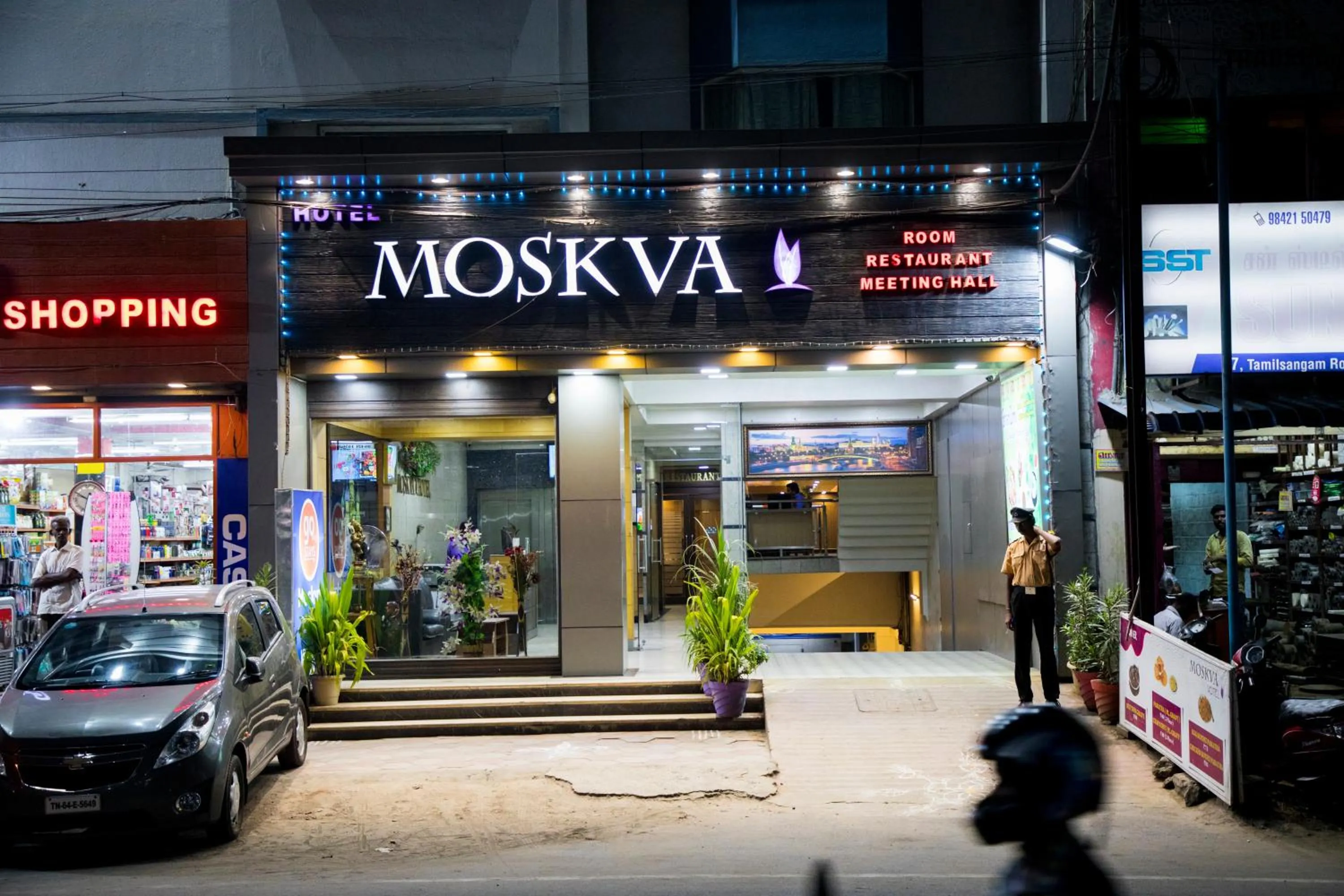 Facade/entrance in Moskva Hotel