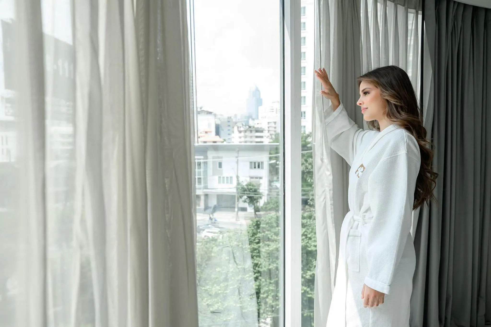 Property building in Hotel Clover Asoke - SHA Extra Plus