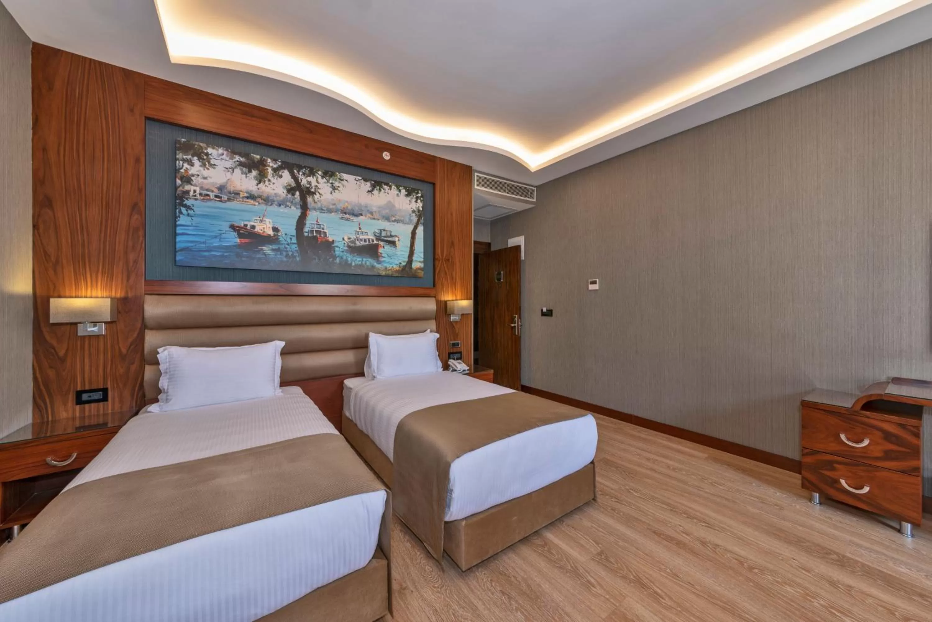 Bed in Piya Sport Hotel