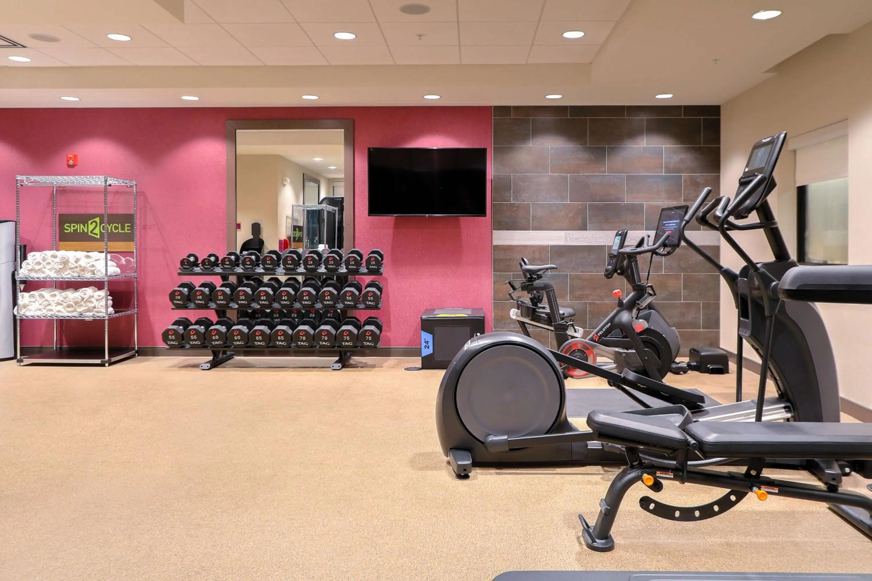 Fitness centre/facilities in Home2 Suites By Hilton Alcoa Knoxville Airport