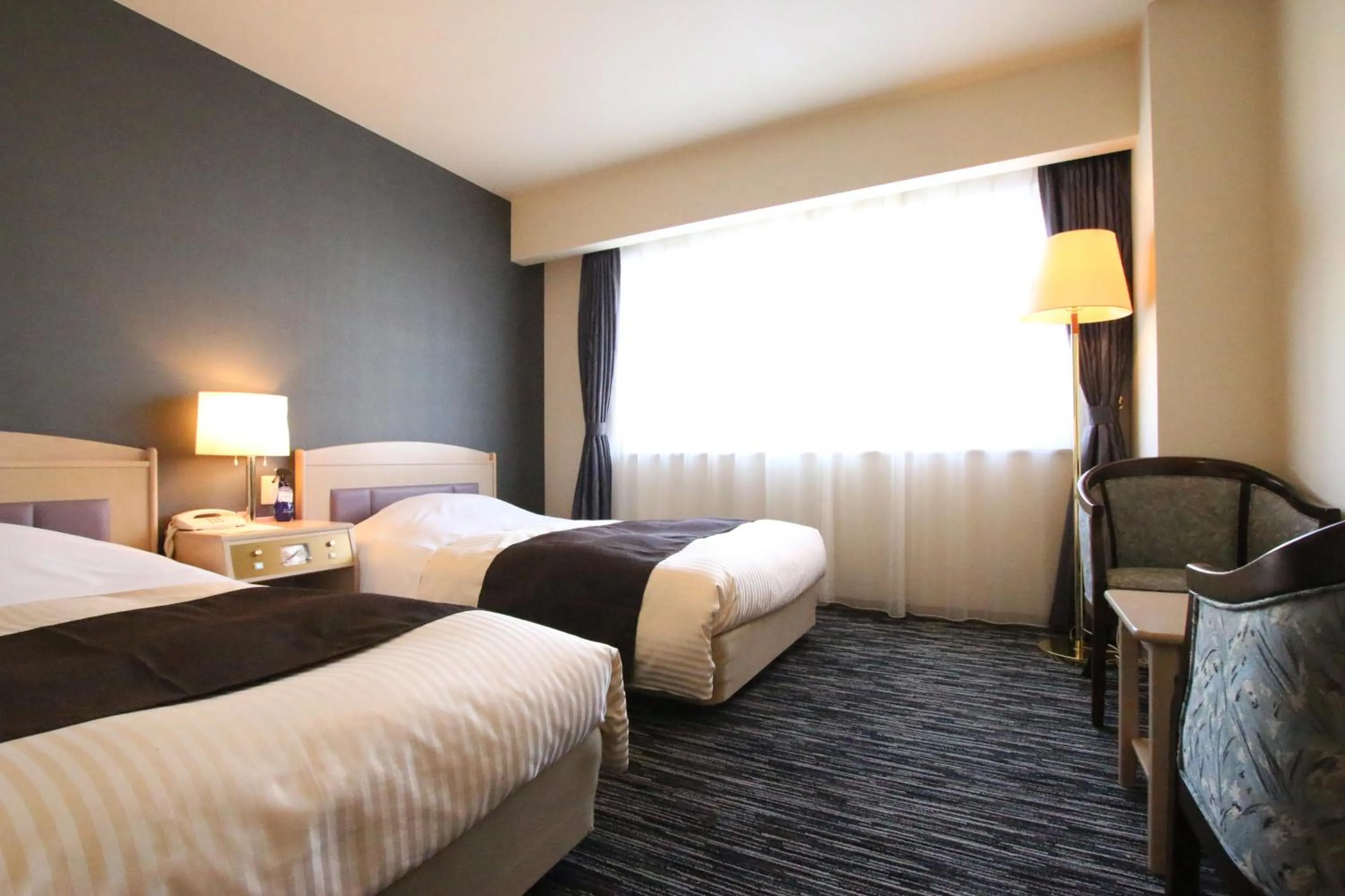 Photo of the whole room, Bed in Kotoni Green Hotel