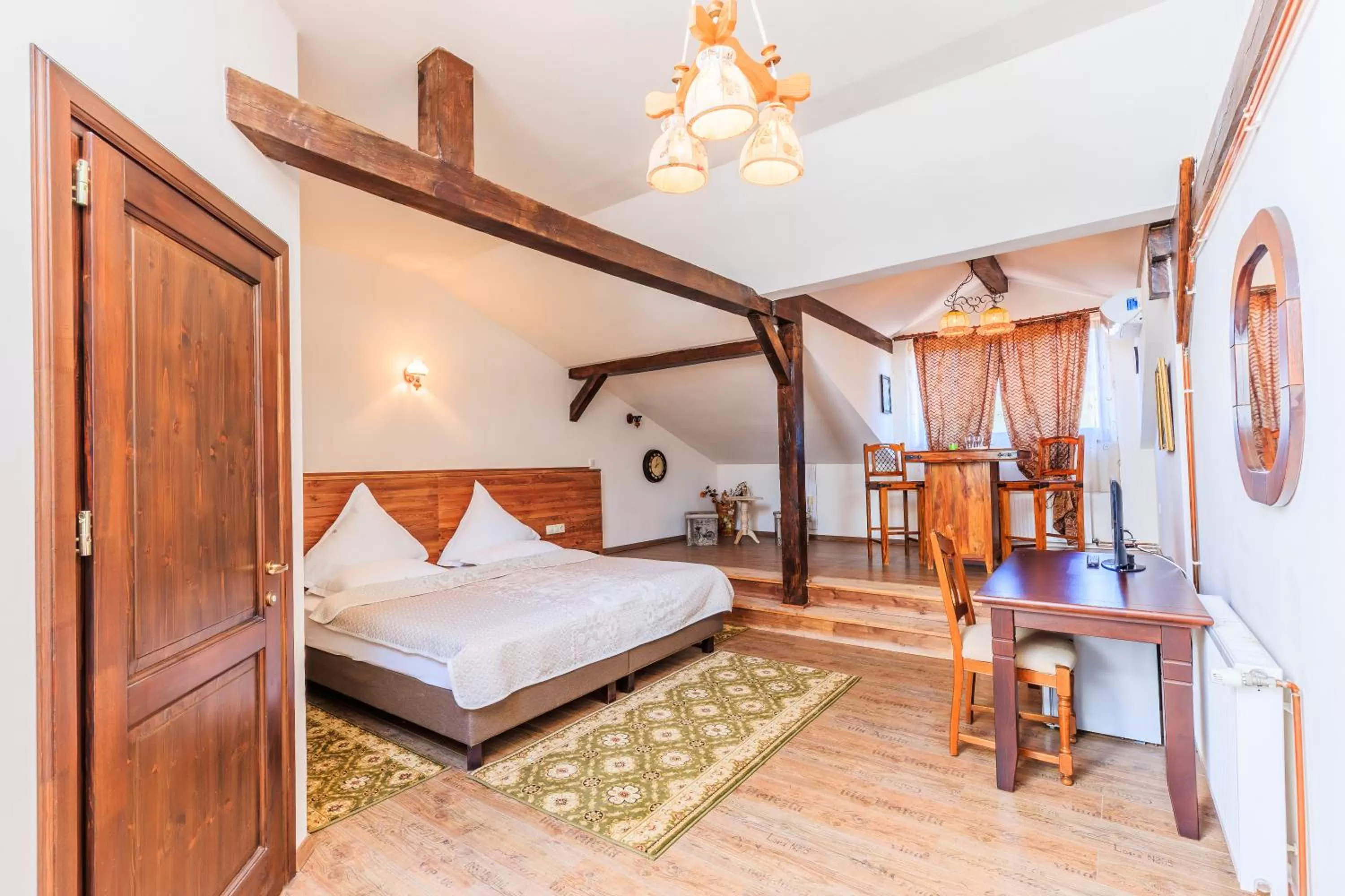 View (from property/room), Bed in Hotel Bielmann