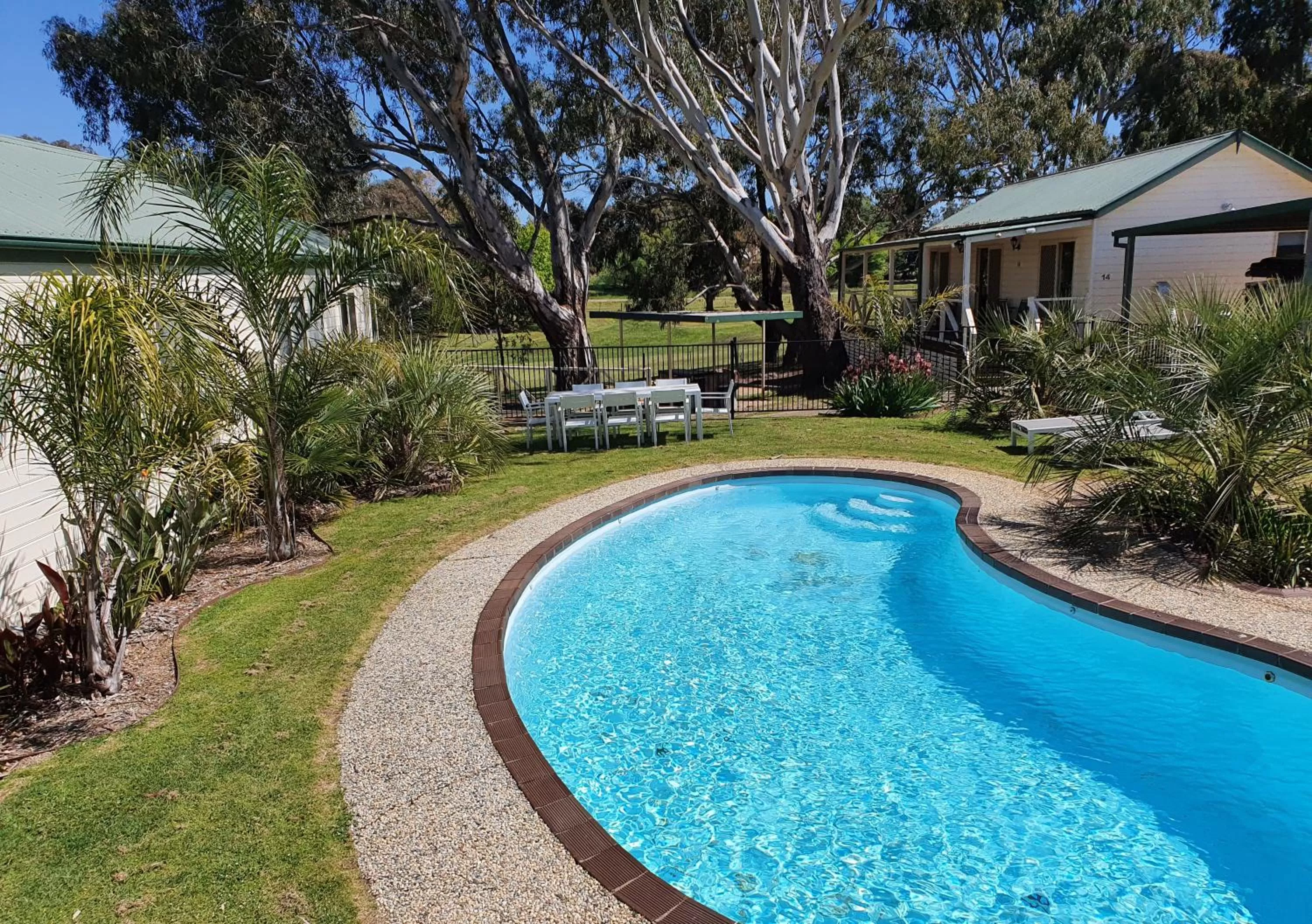Swimming pool in Golden Heritage Accommodation