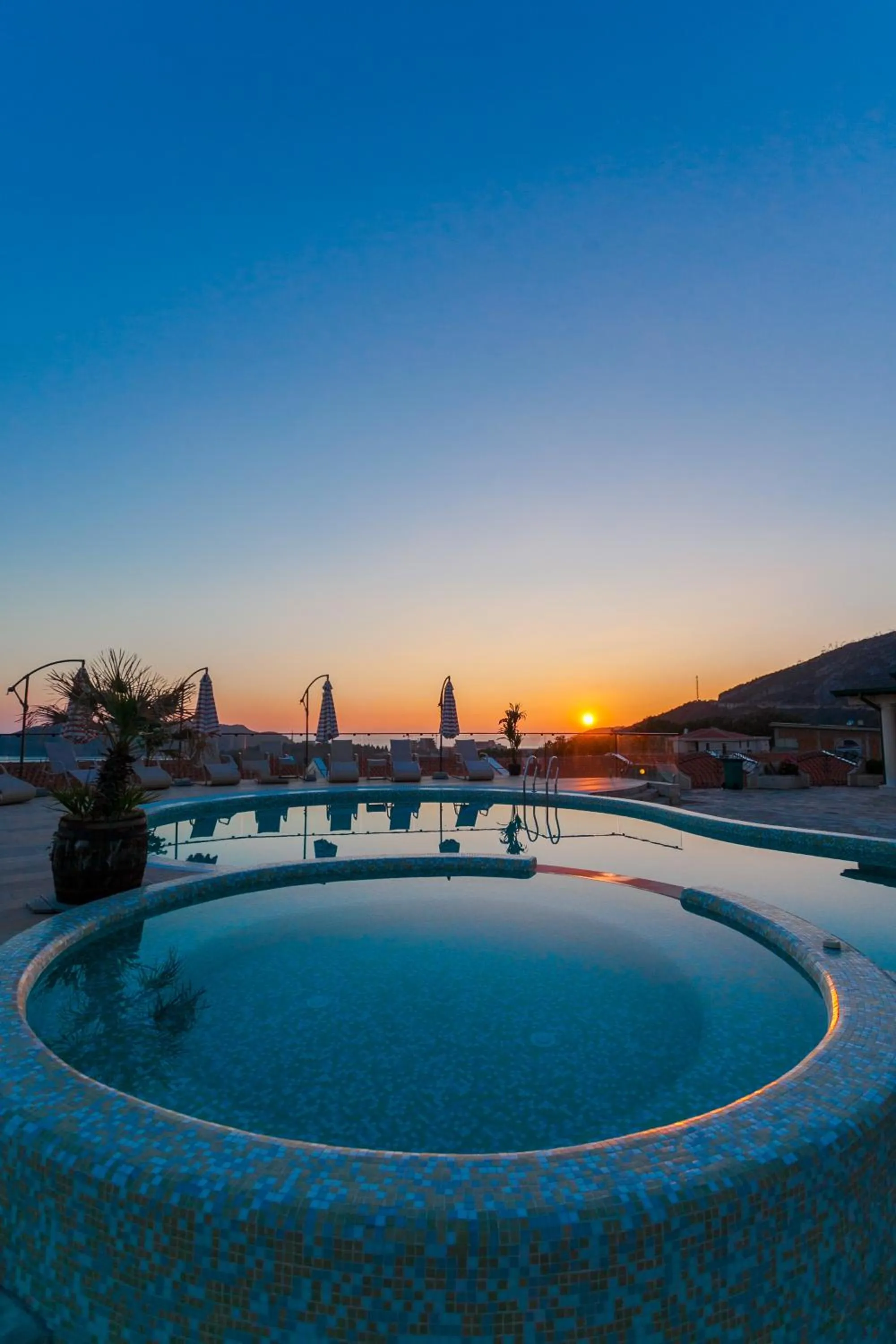 Swimming pool in Spa Resort Bečići