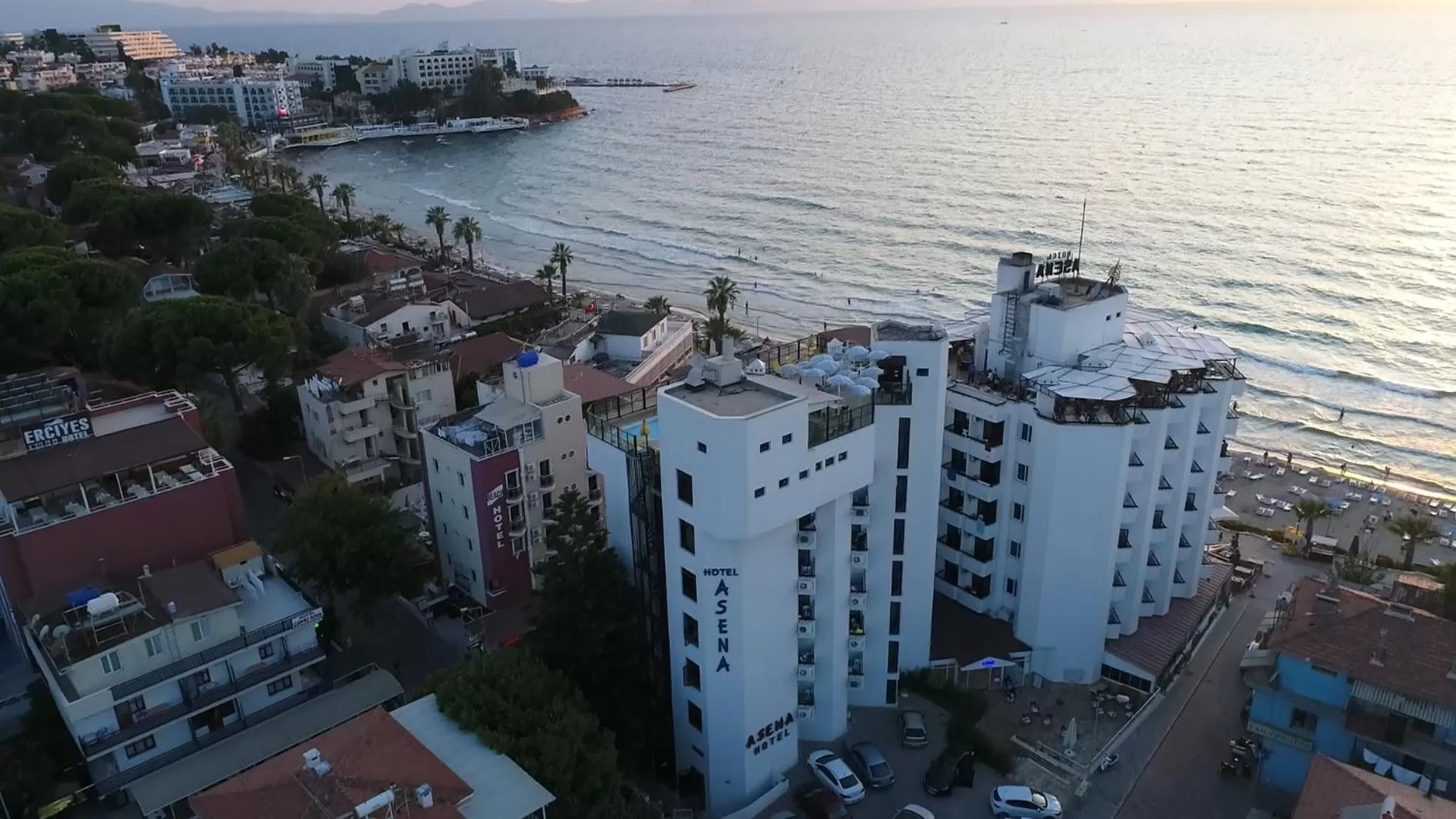 Bird's eye view, Bird's-eye View in Asena Hotel