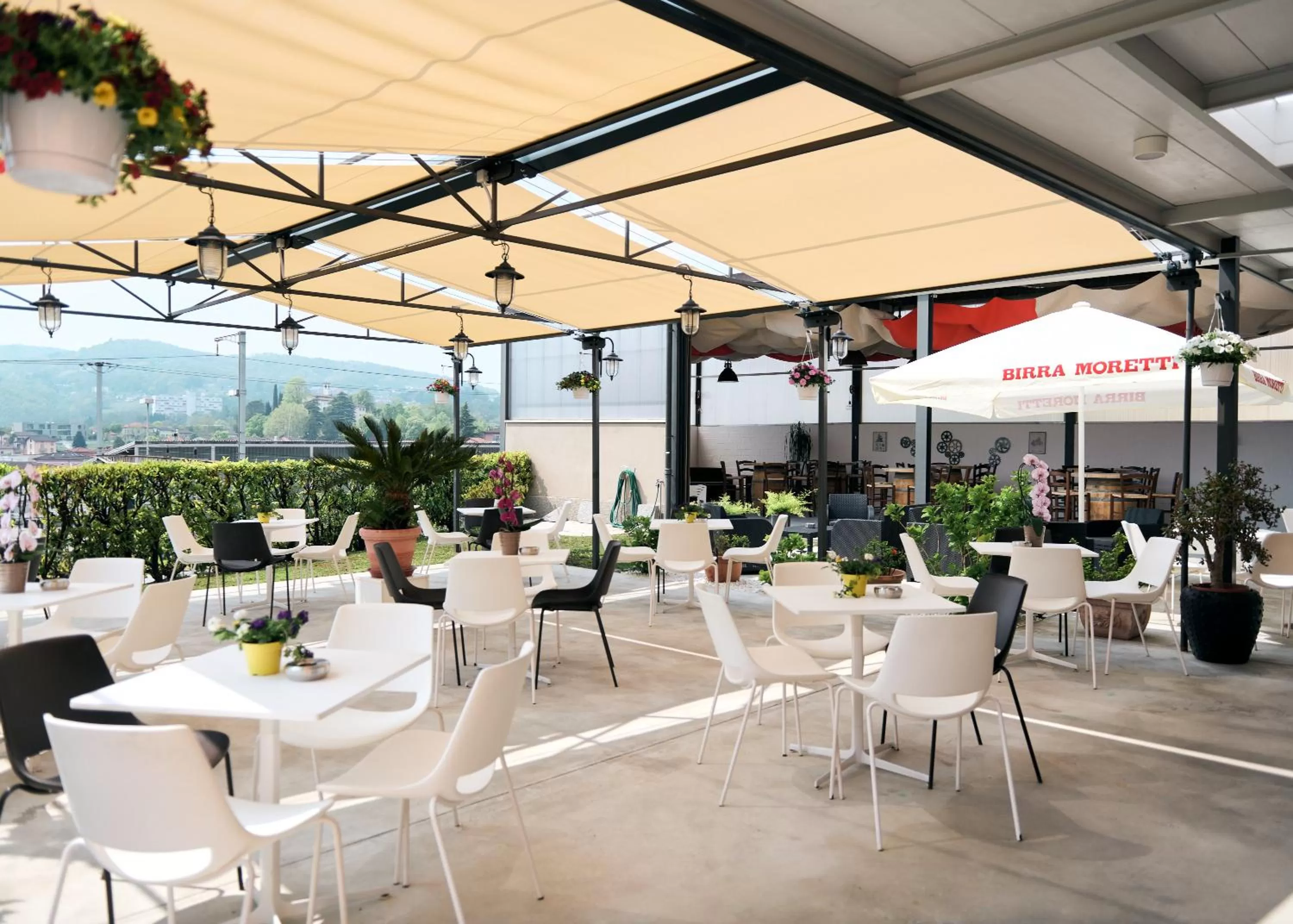 Balcony/Terrace in Albergo Ristorante Stazione Balerna