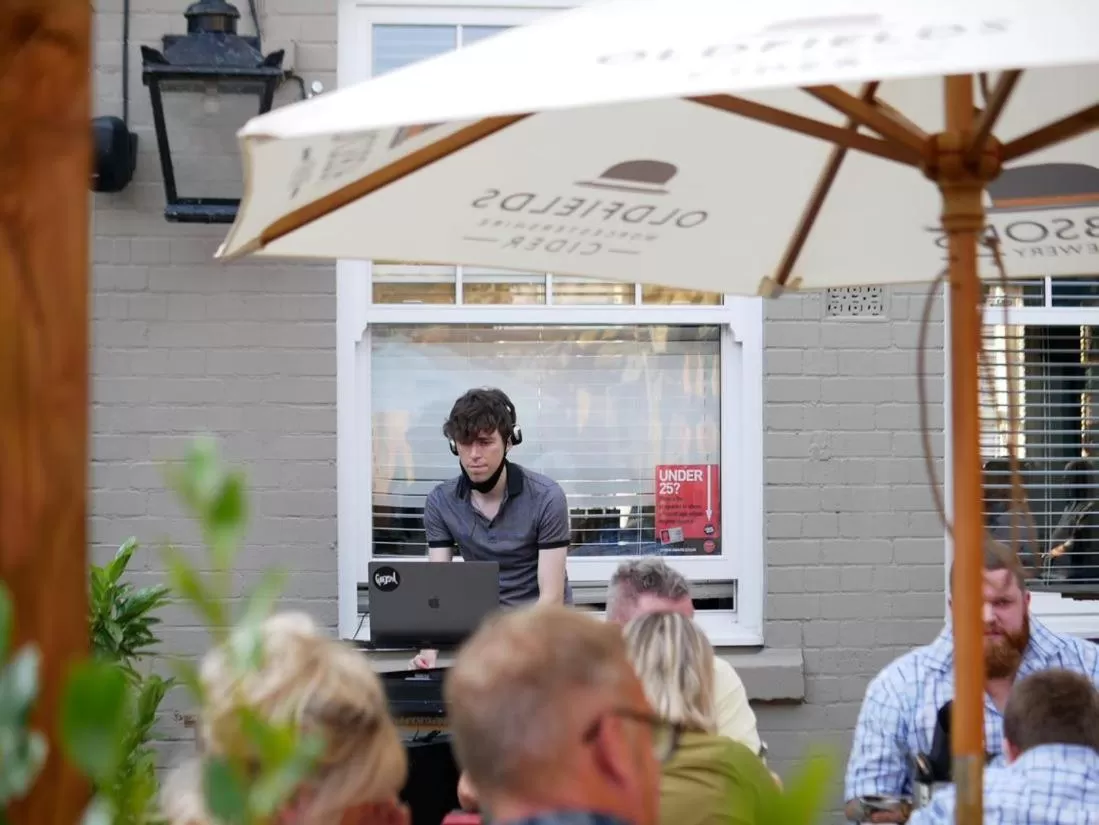 Lounge or bar in The Falcon Hotel