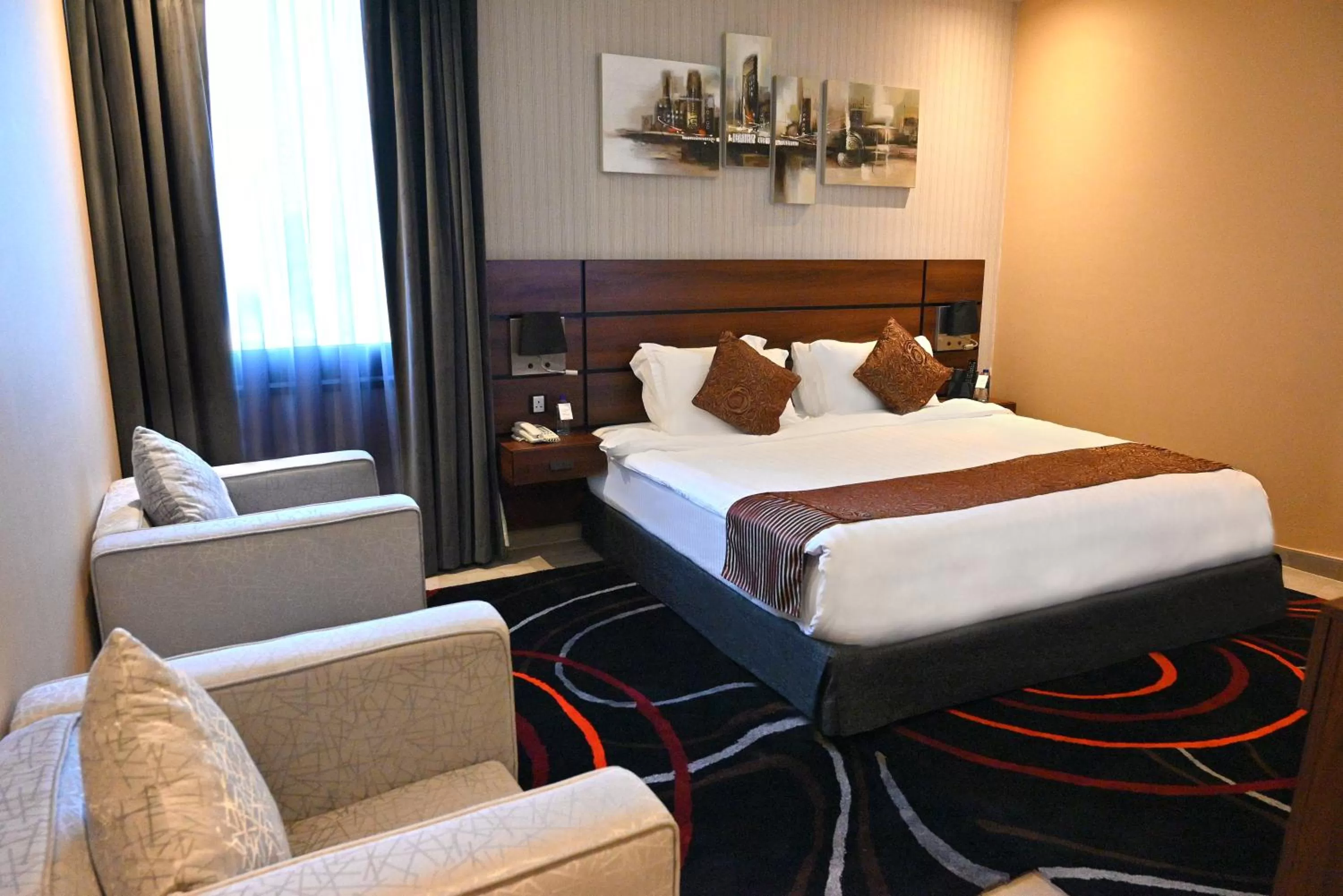 Bed in Q Suites Jeddah by EWA - Managed by HMH