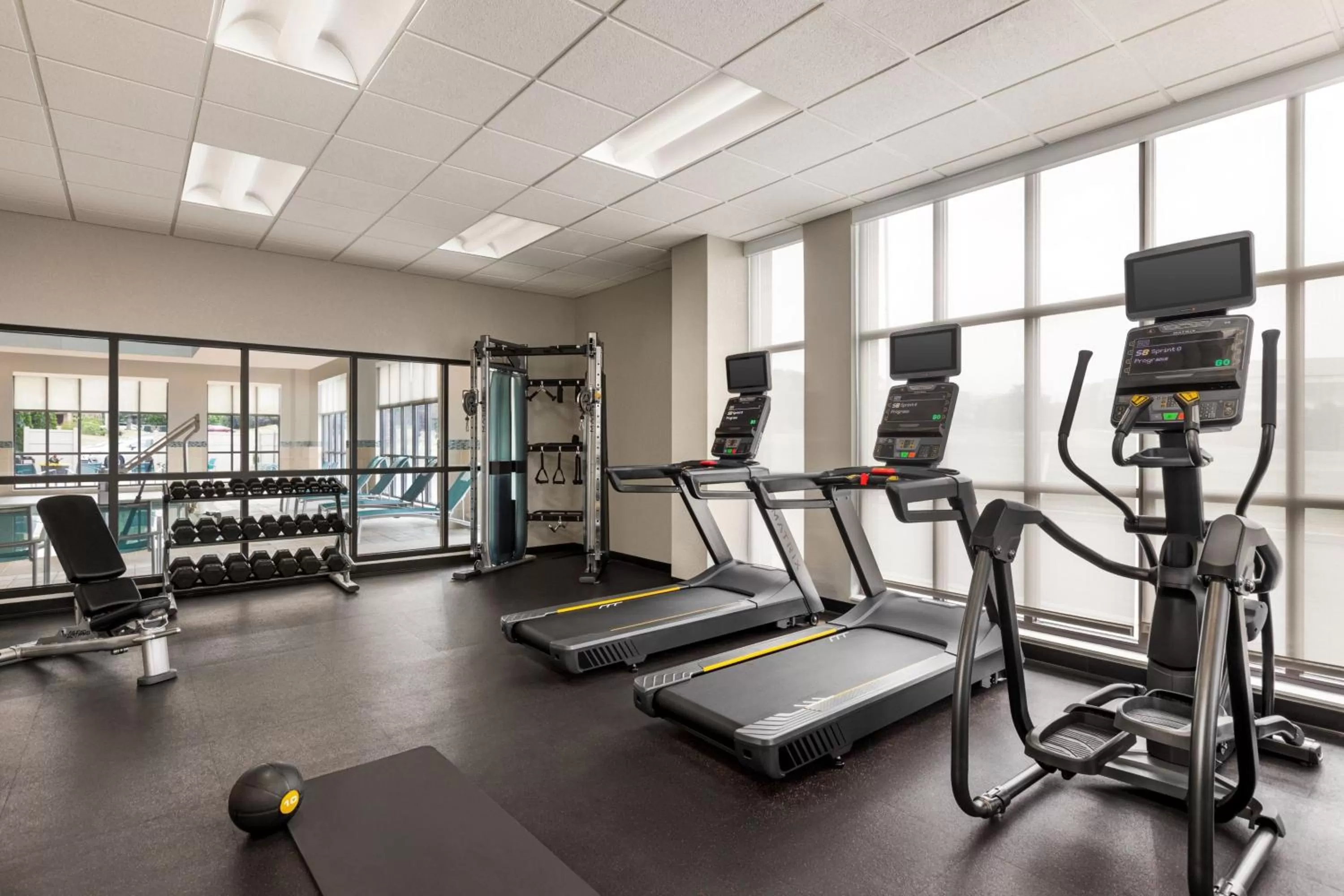 Fitness centre/facilities in TownePlace Suites by Marriott Harrisburg West/Mechanicsburg