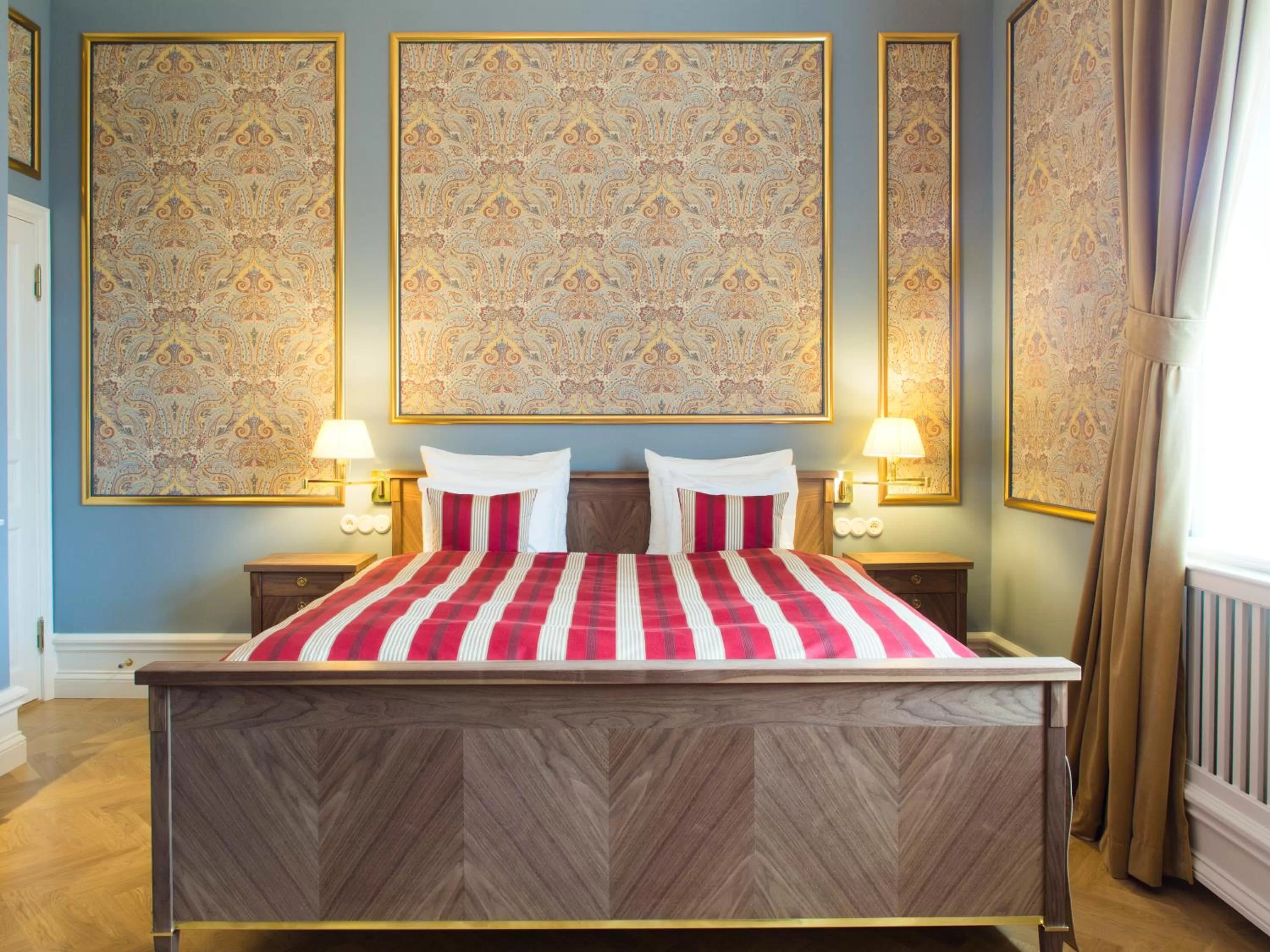 Bed in Grand Hotel Lund