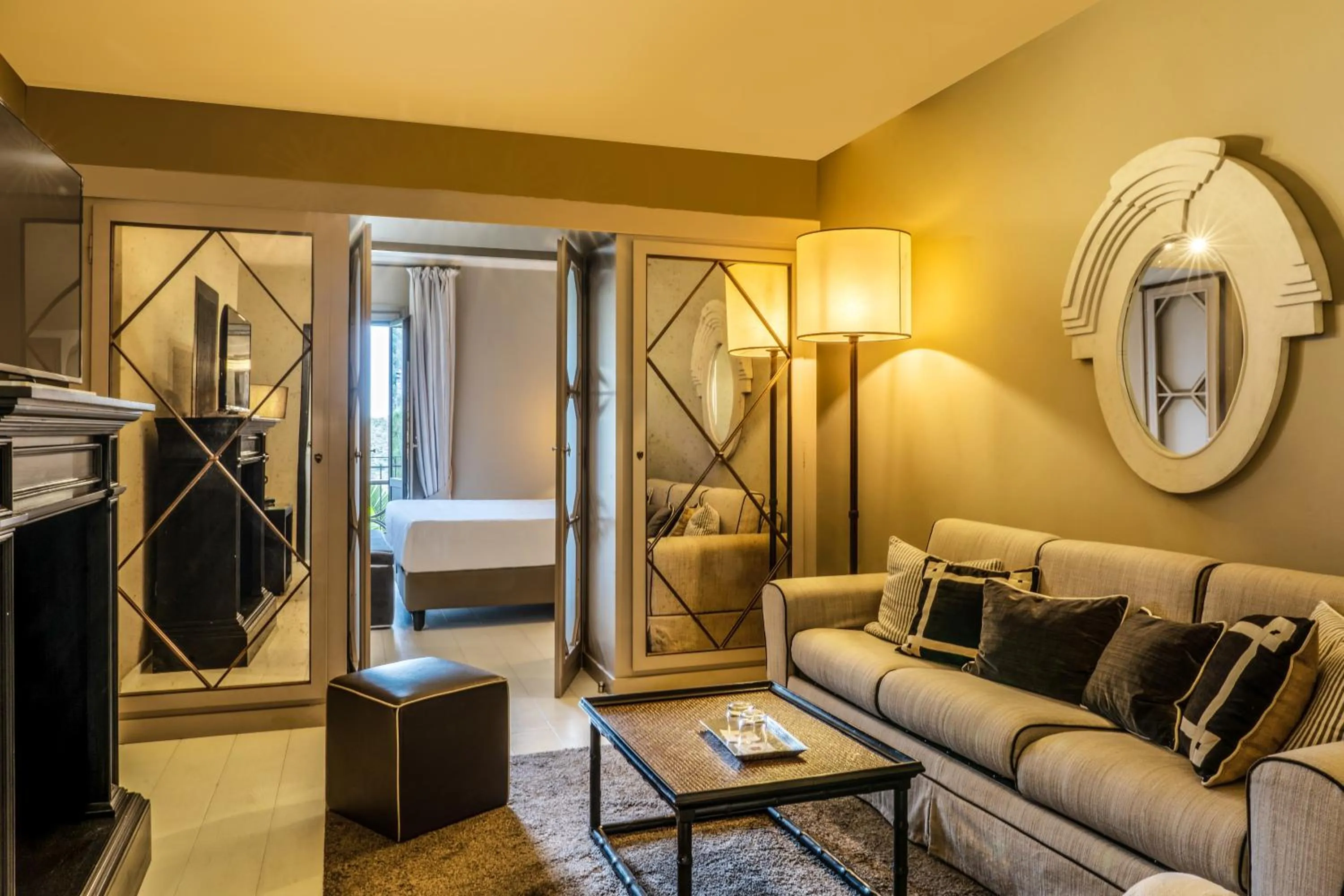 Bed in Hotel Villa Ducale