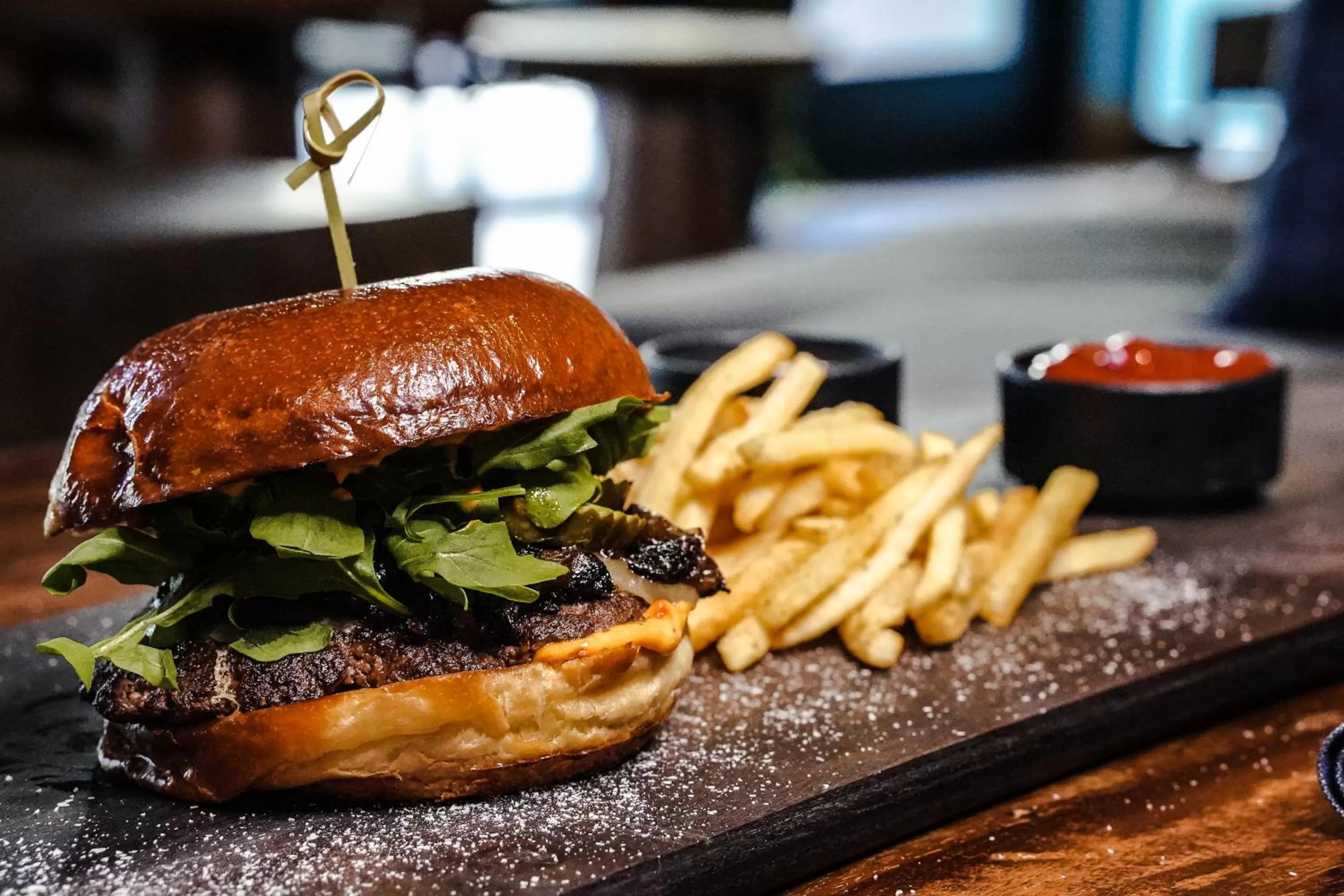 Food and drinks in Hotel Ziggy On Sunset