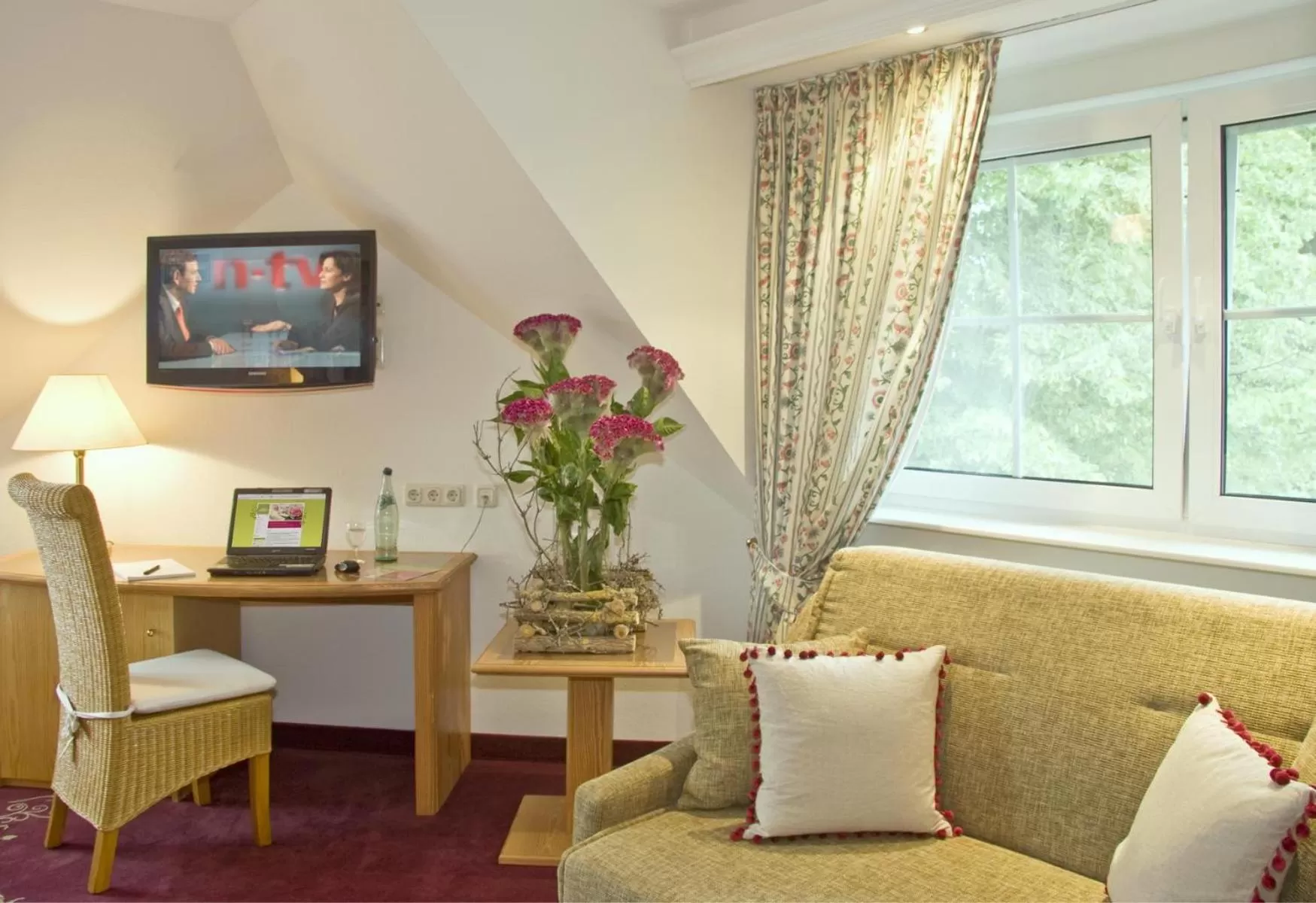 Seating area in Hotel Robben
