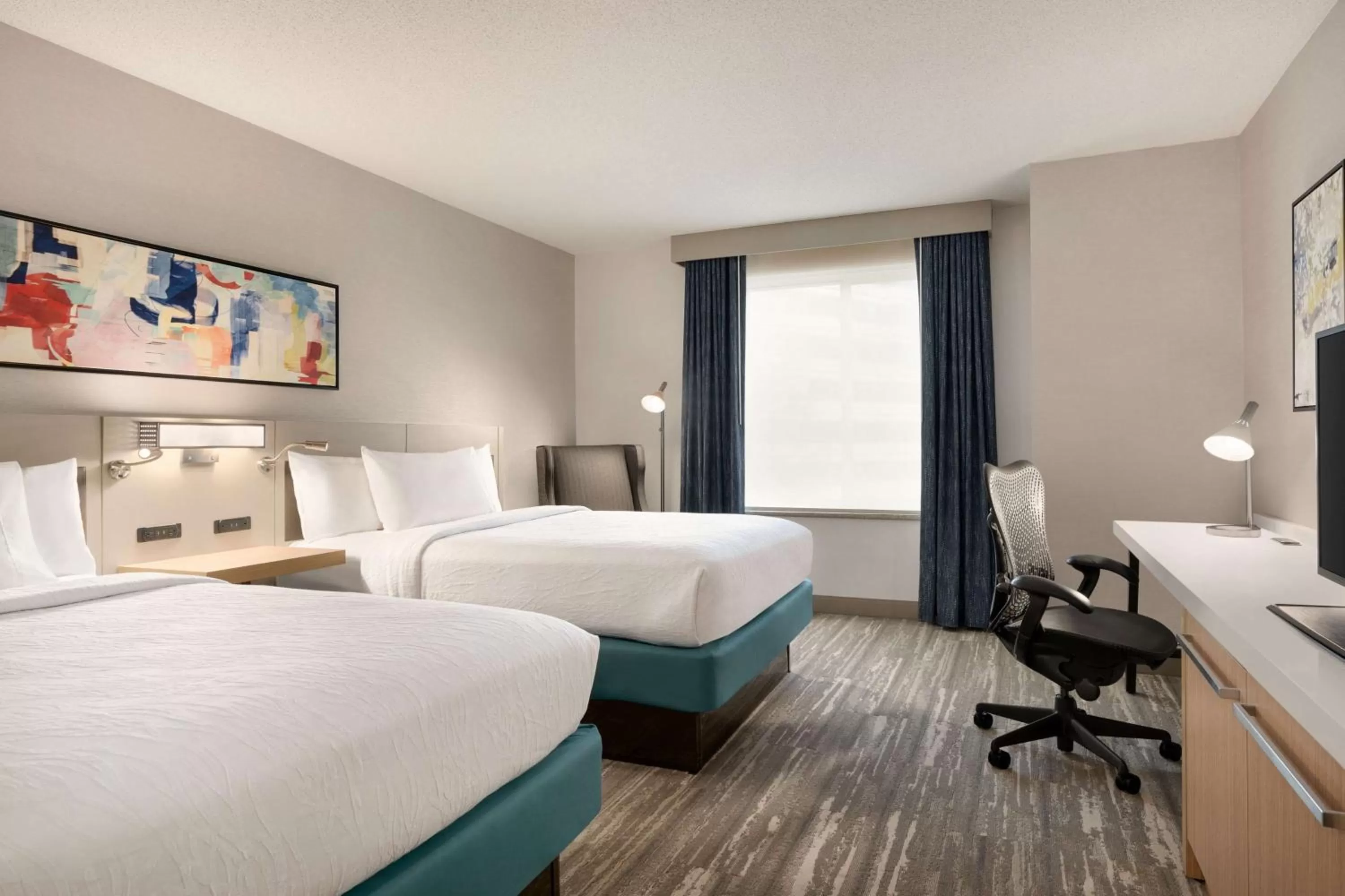 Bedroom, Bed in Hilton Garden Inn Tysons Corner
