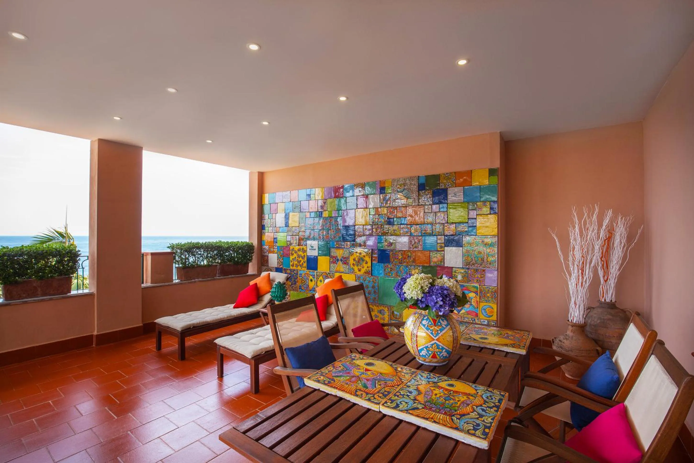 Balcony/Terrace in Hotel Caparena