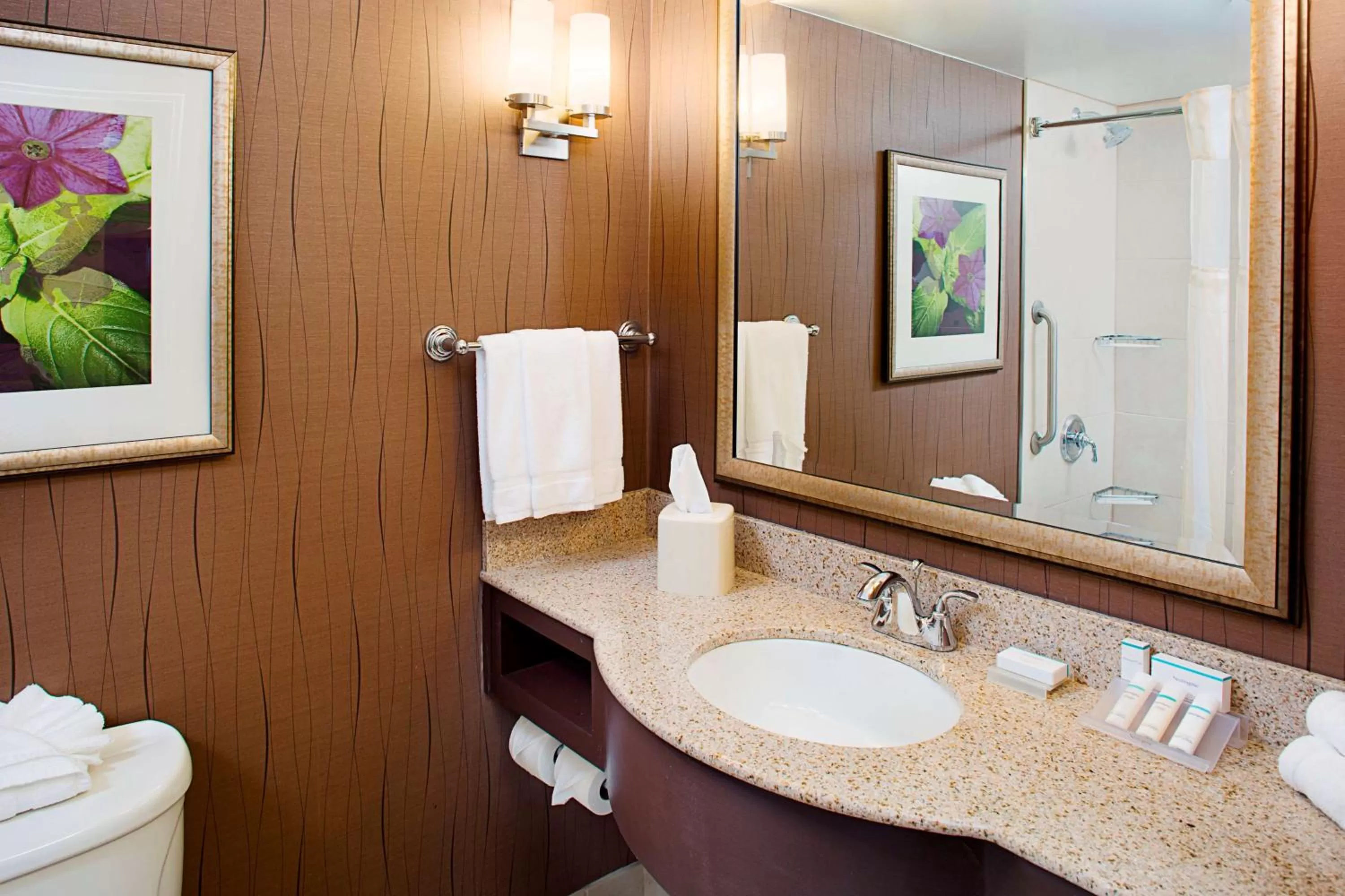 Bathroom in Hilton Garden Inn Hartford North-Bradley International Airport