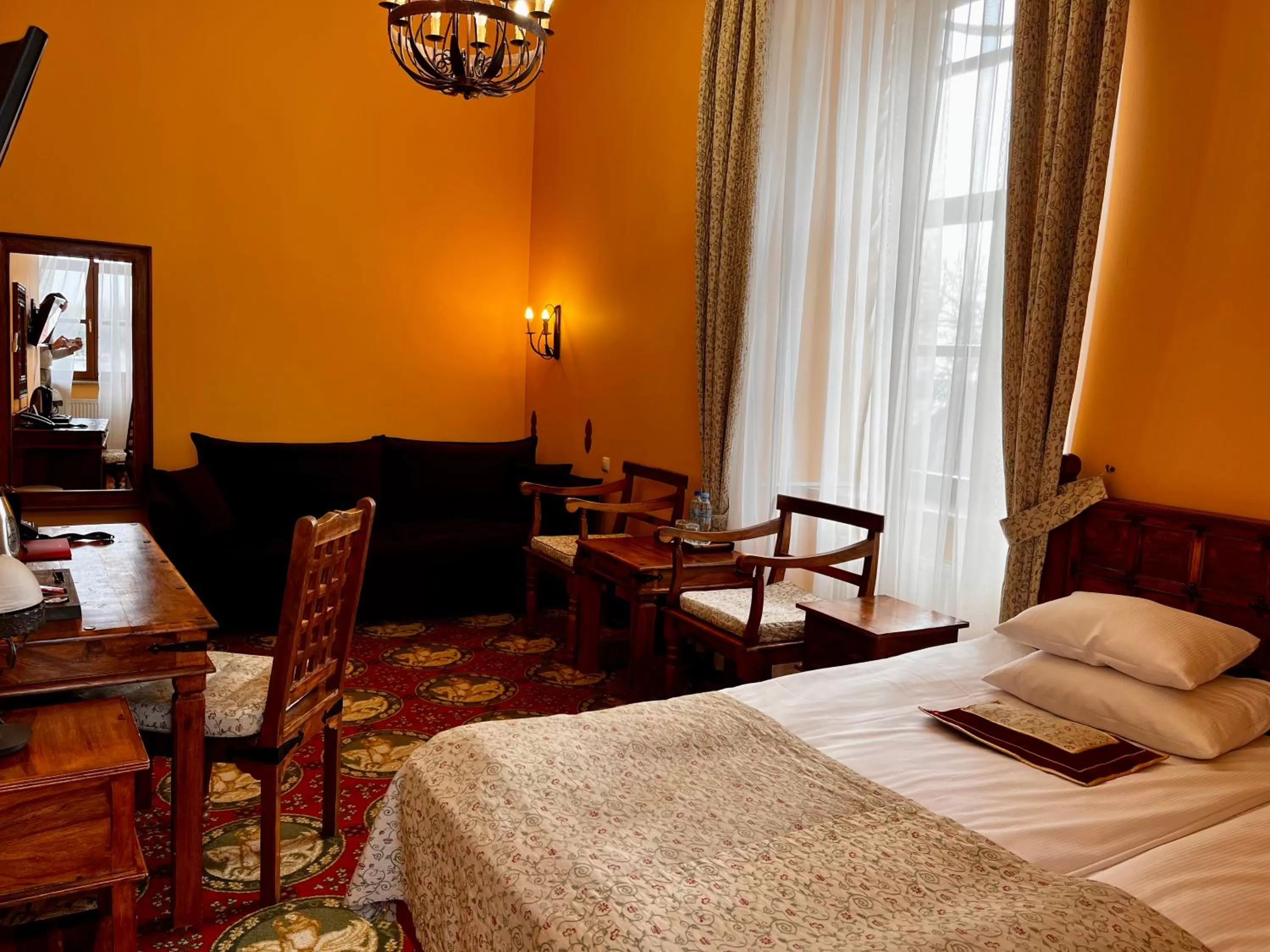 Photo of the whole room, Bed in Hotel Zamek Ryn