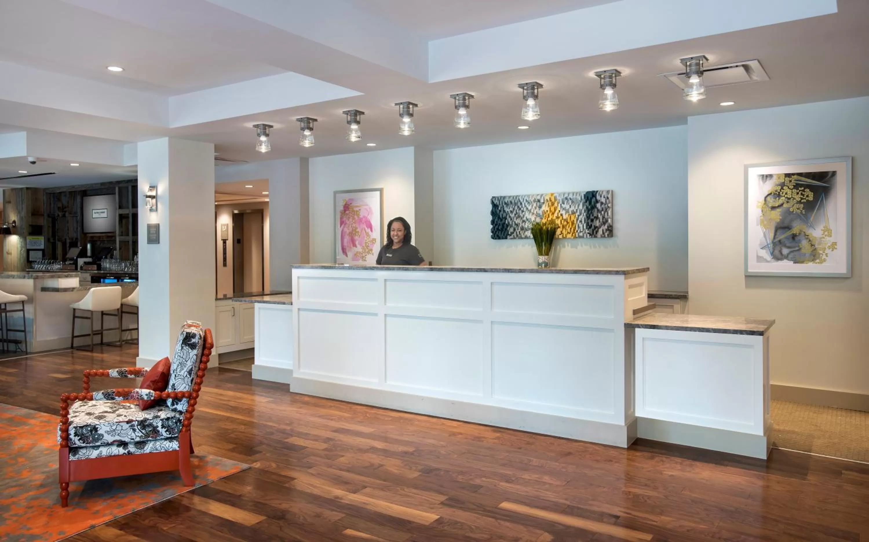 Lobby or reception in Hayes Street Hotel Nashville