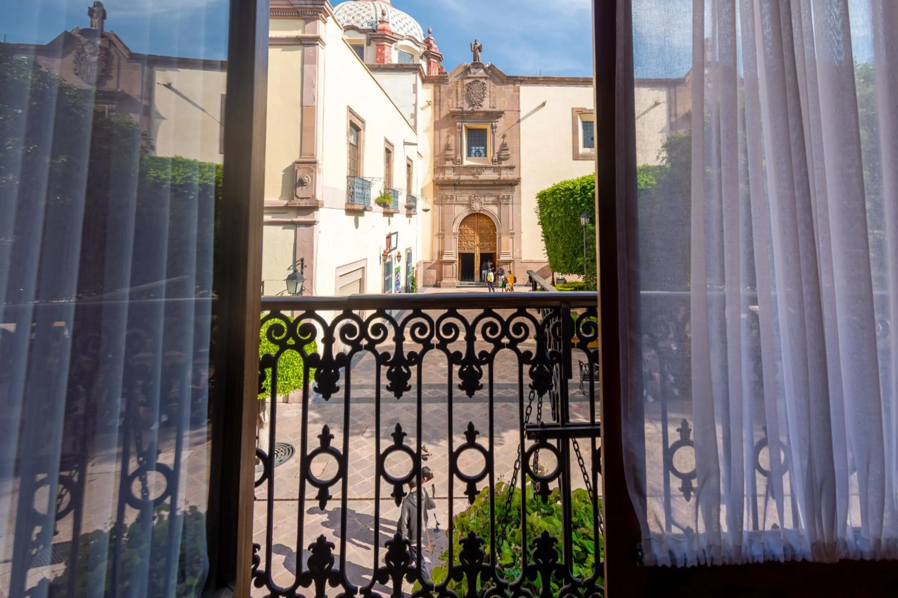 Balcony/Terrace in Hotel Madero