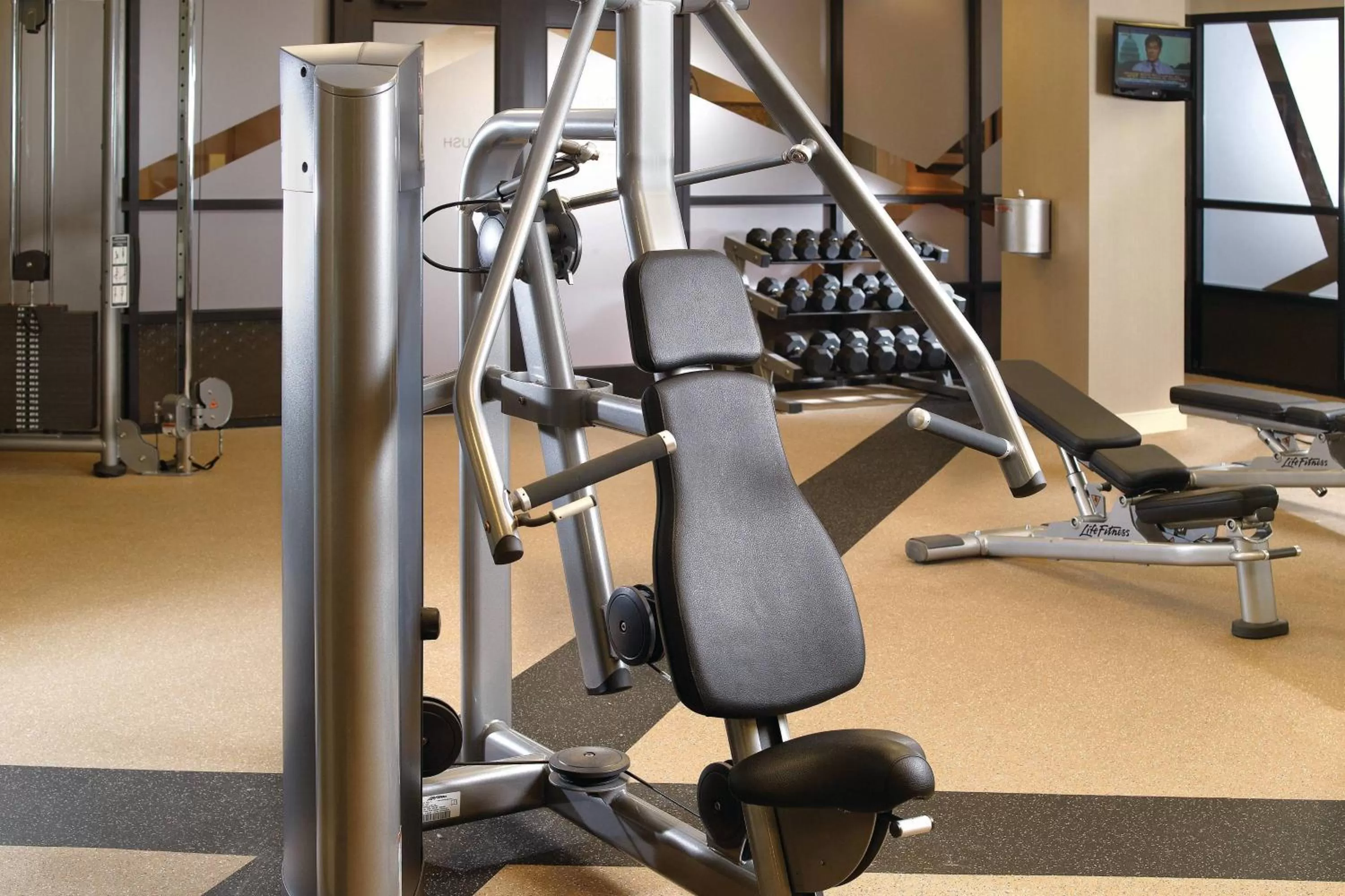 Fitness centre/facilities in Atlanta Airport Marriott