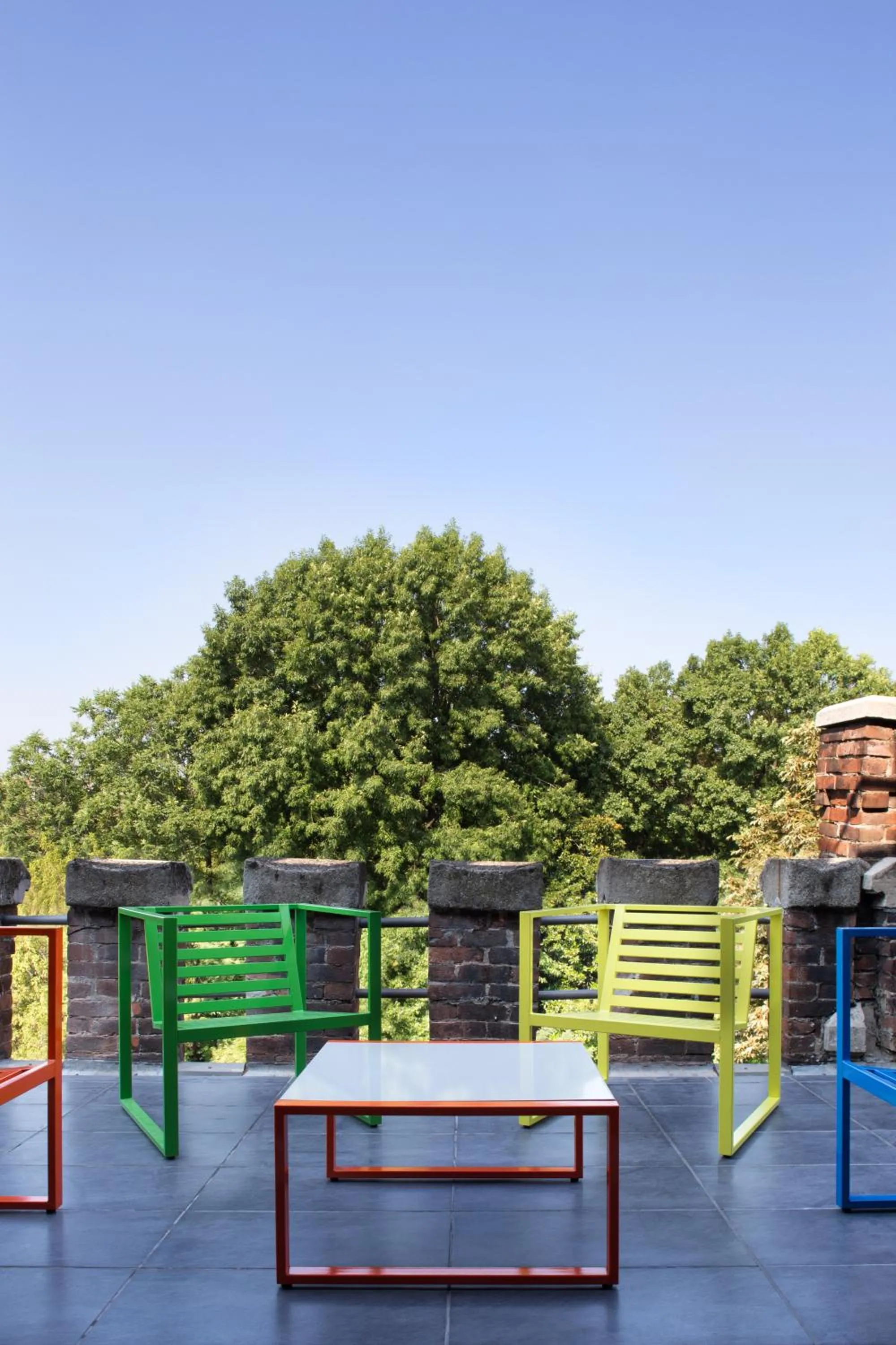 Balcony/Terrace in Babila Hostel & Bistrot